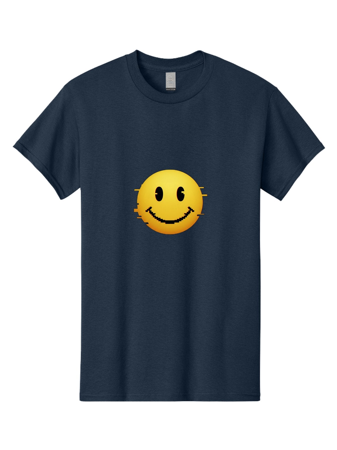 Glitchy-Smiley Men'S Graphic Tee, 100% Cotton, Comfortable Casual Summer Wear, Machine Washable, Vintage Camera, Old Camera, Antique Camera, Black Camera, Classic Photography, Photography Equipment, Nostalgic Device, Film Camera, Camera Art Bak697 14