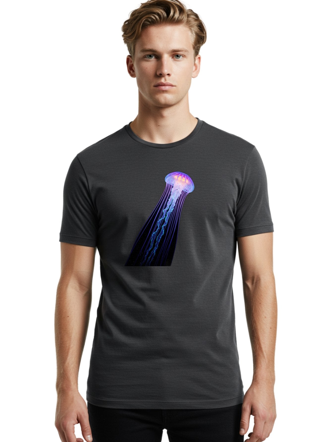 Glowing-Jellyfish Men'S Graphic Tee, 100% Cotton, Comfortable Casual Summer Wear, Machine Washable, Vintage Camera, Old Camera, Antique Camera, Black Camera, Classic Photography, Photography Equipment, Nostalgic Device, Film Camera, Camera Art Bak702 19