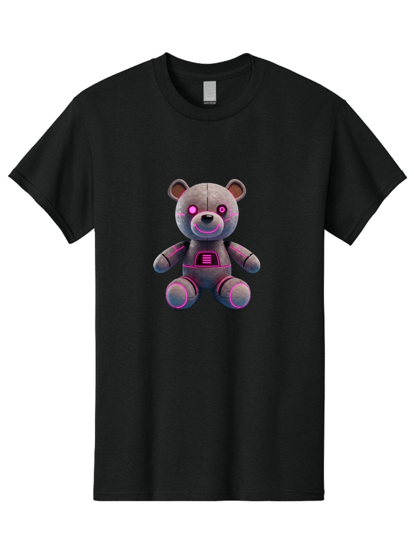 Glowing-Teddy-Bear Men'S Graphic Tee, 100% Cotton, Comfortable Casual Summer Wear, Machine Washable, Vintage Camera, Old Camera, Antique Camera, Black Camera, Classic Photography, Photography Equipment, Nostalgic Device, Film Camera, Bak704 9