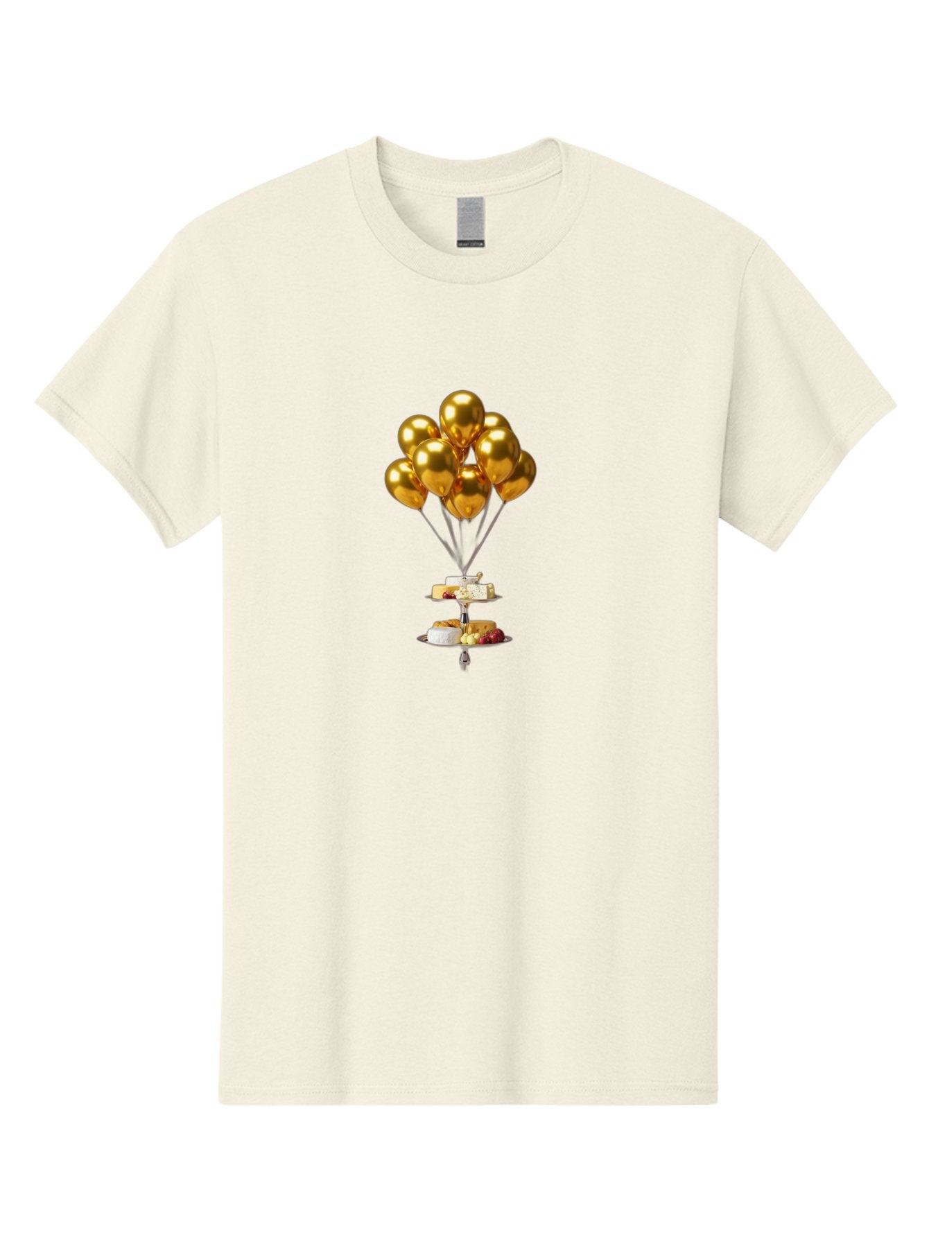 Gold-Balloons-Cake-Stand-Dessert Men'S Graphic Tee, 100% Cotton, Comfortable Casual Summer Wear, Machine Washable, Vintage Camera, Old Camera, Antique Camera, Black Camera, Classic Photography, Photography Equipment, Nostalgic Device, Bak705 13