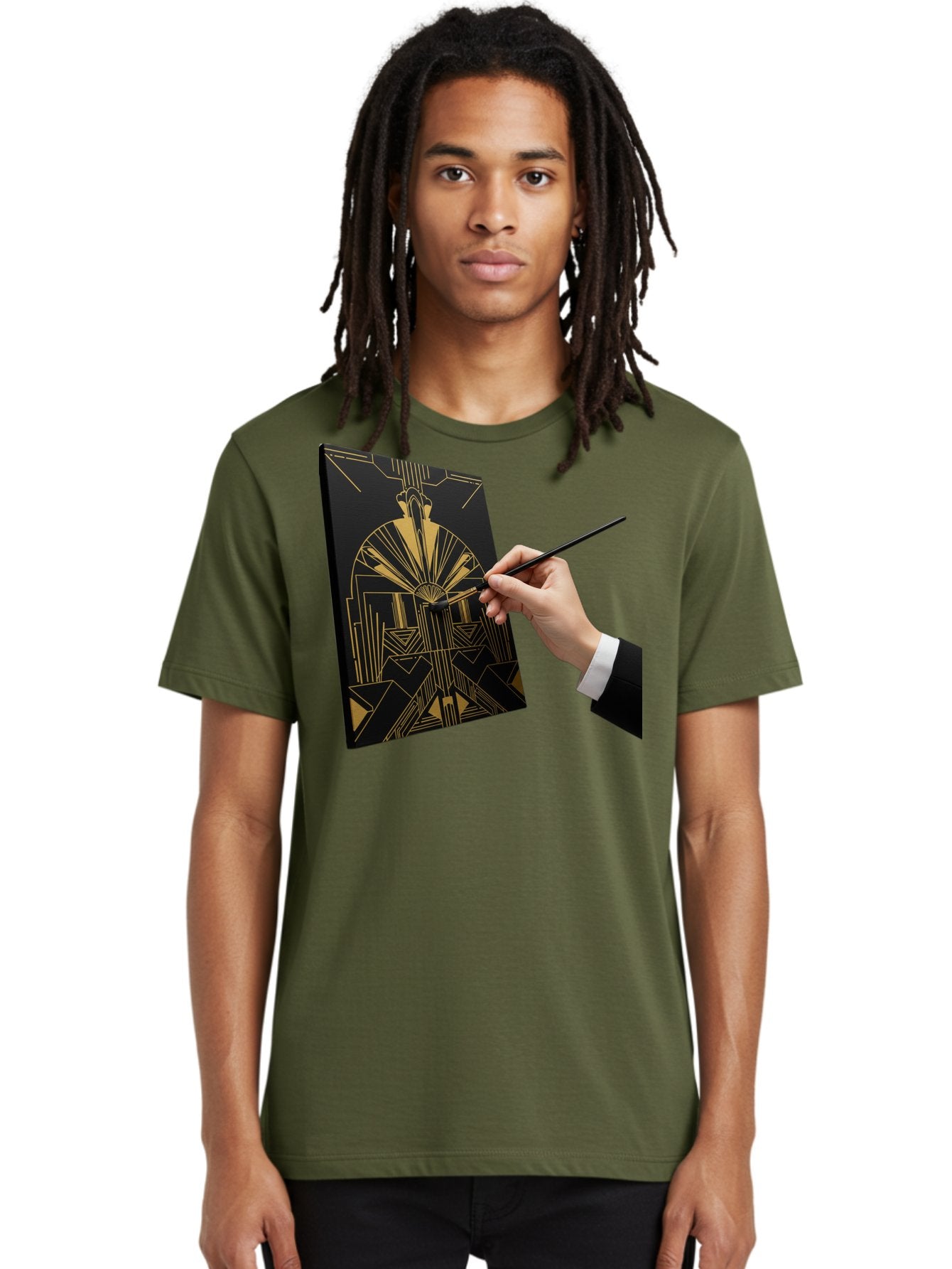 Gold-Foil-Art Men'S Graphic Tee, 100% Cotton, Comfortable Casual Summer Wear, Machine Washable, Vintage Camera, Old Camera, Antique Camera, Black Camera, Classic Photography, Photography Equipment, Nostalgic Device, Film Camera, Camera Art Bak706 19