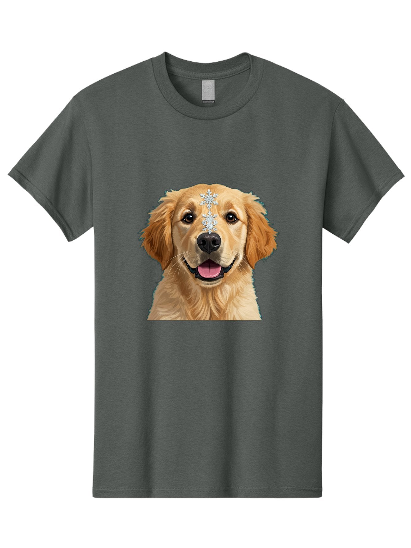 Golden-Retriever-Snowflake Men'S Graphic Tee, 100% Cotton, Comfortable Casual Summer Wear, Machine Washable, Vintage Camera, Old Camera, Antique Camera, Black Camera, Classic Photography, Photography Equipment, Nostalgic Device, Film Camera, Bak708 10
