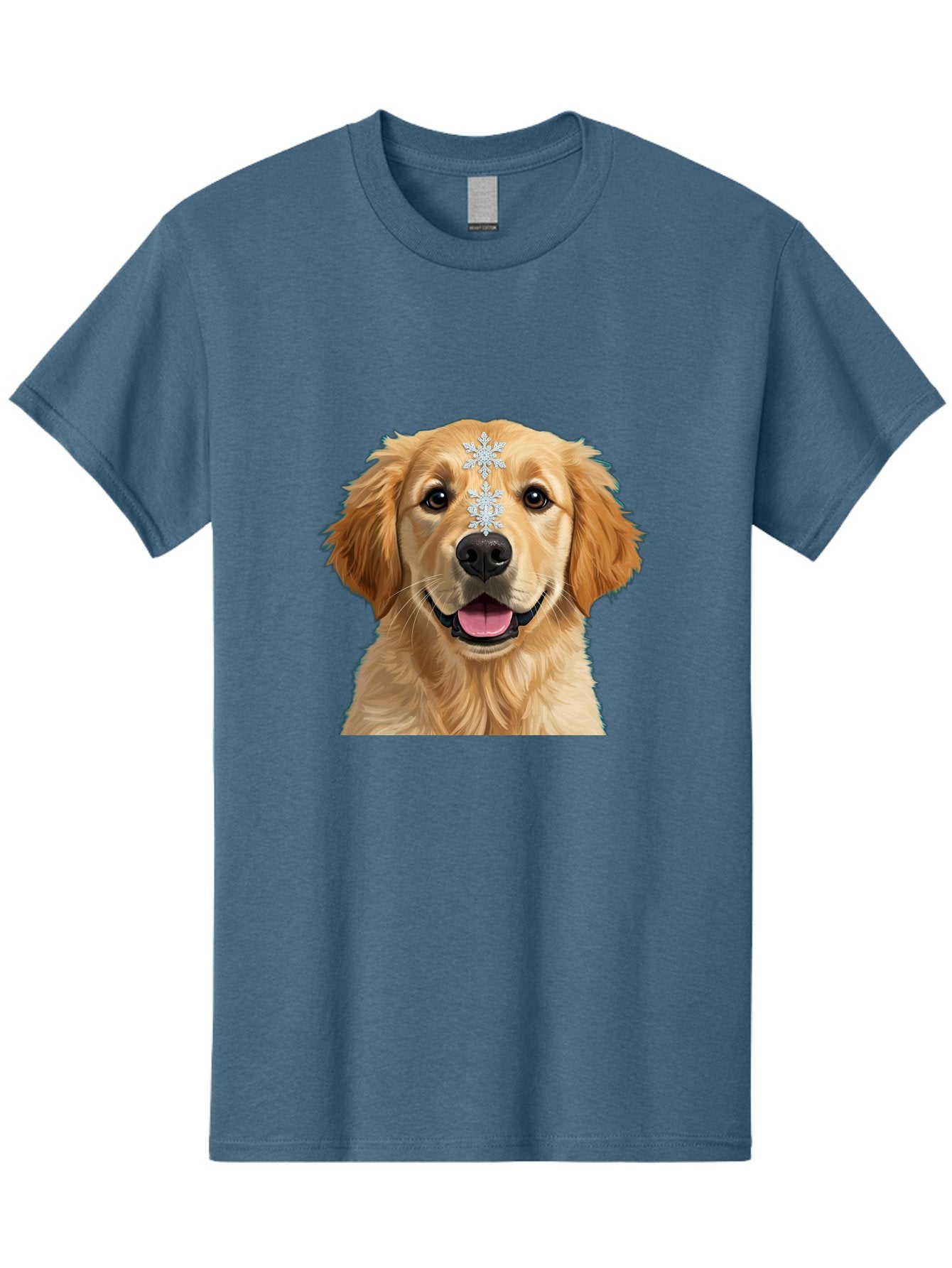 Golden-Retriever-Snowflake Men'S Graphic Tee, 100% Cotton, Comfortable Casual Summer Wear, Machine Washable, Vintage Camera, Old Camera, Antique Camera, Black Camera, Classic Photography, Photography Equipment, Nostalgic Device, Film Camera, Bak708 14