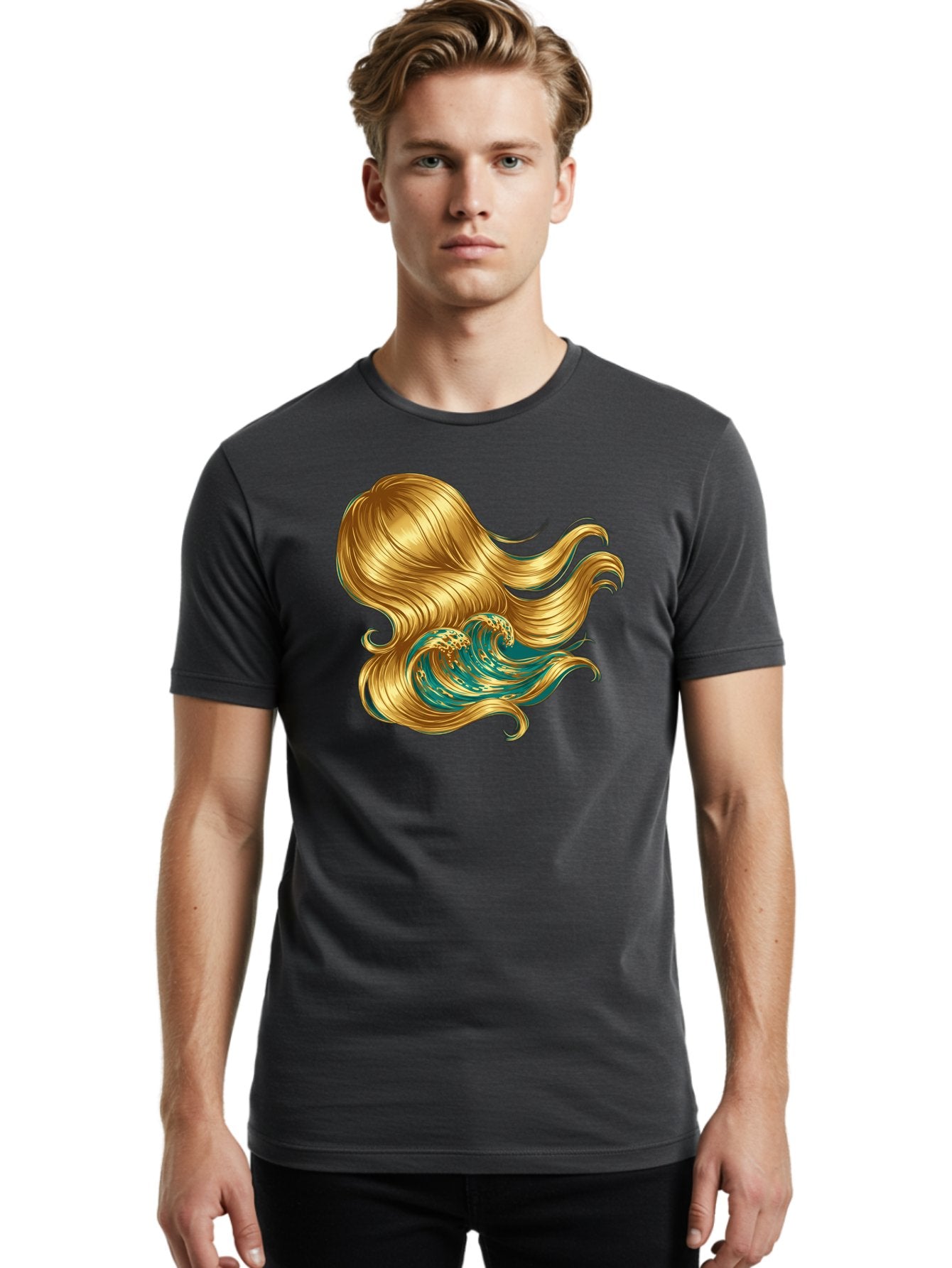 Golden-Wave Men'S Graphic Tee, 100% Cotton, Comfortable Casual Summer Wear, Machine Washable, Vintage Camera, Old Camera, Antique Camera, Black Camera, Classic Photography, Photography Equipment, Nostalgic Device, Film Camera, Camera Art Bak709 21