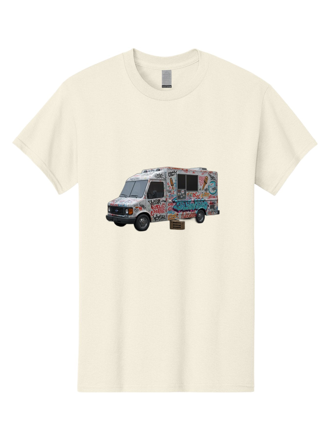 Graffiti-Food-Truck Men'S Graphic Tee, 100% Cotton, Comfortable Casual Summer Wear, Machine Washable, Vintage Camera, Old Camera, Antique Camera, Black Camera, Classic Photography, Photography Equipment, Nostalgic Device, Film Camera, Bak713 14
