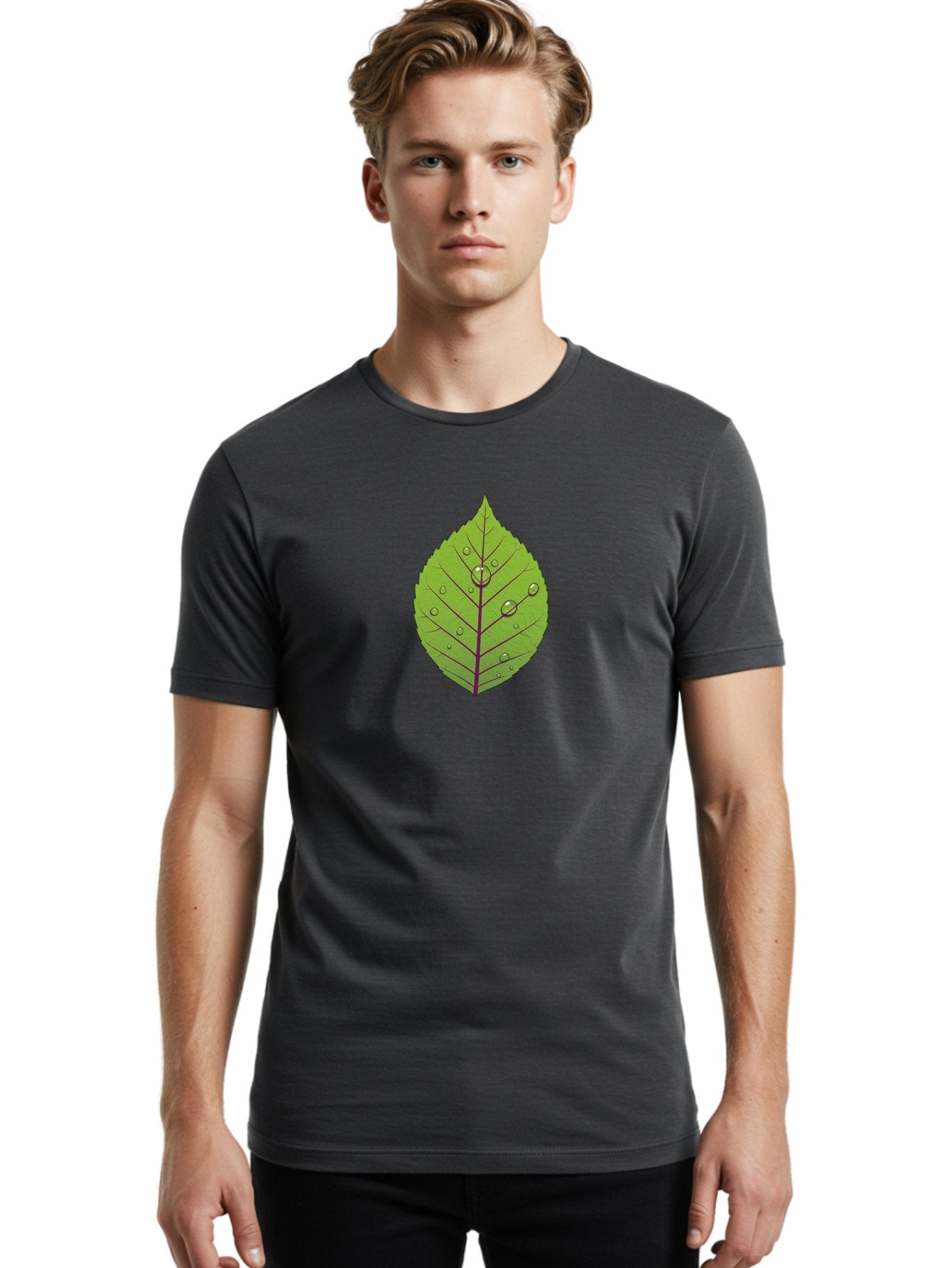 Green-Leaf Men'S Graphic Tee, 100% Cotton, Comfortable Casual Summer Wear, Machine Washable, Vintage Camera, Old Camera, Antique Camera, Black Camera, Classic Photography, Photography Equipment, Nostalgic Device, Film Camera, Camera Art Bak714 24