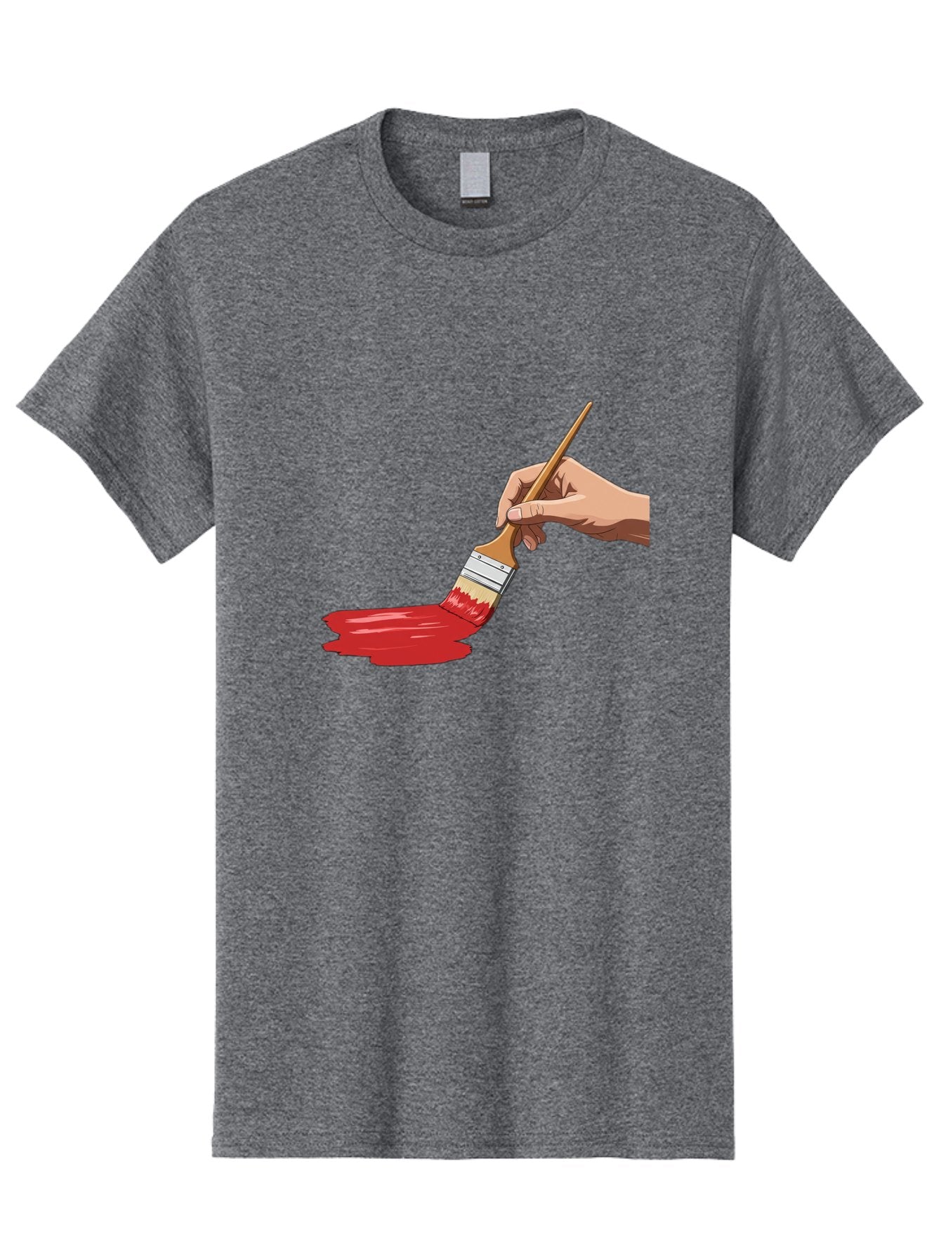 Hand-Painting-With-Red-Paint Men'S Graphic Tee, 100% Cotton, Comfortable Casual Summer Wear, Machine Washable, Vintage Camera, Old Camera, Antique Camera, Black Camera, Classic Photography, Photography Equipment, Nostalgic Device, Film Camera, Bak718 14