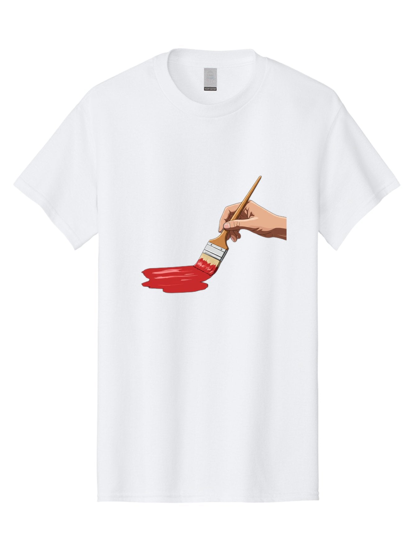 Hand-Painting-With-Red-Paint Men'S Graphic Tee, 100% Cotton, Comfortable Casual Summer Wear, Machine Washable, Vintage Camera, Old Camera, Antique Camera, Black Camera, Classic Photography, Photography Equipment, Nostalgic Device, Film Camera, Bak718 15