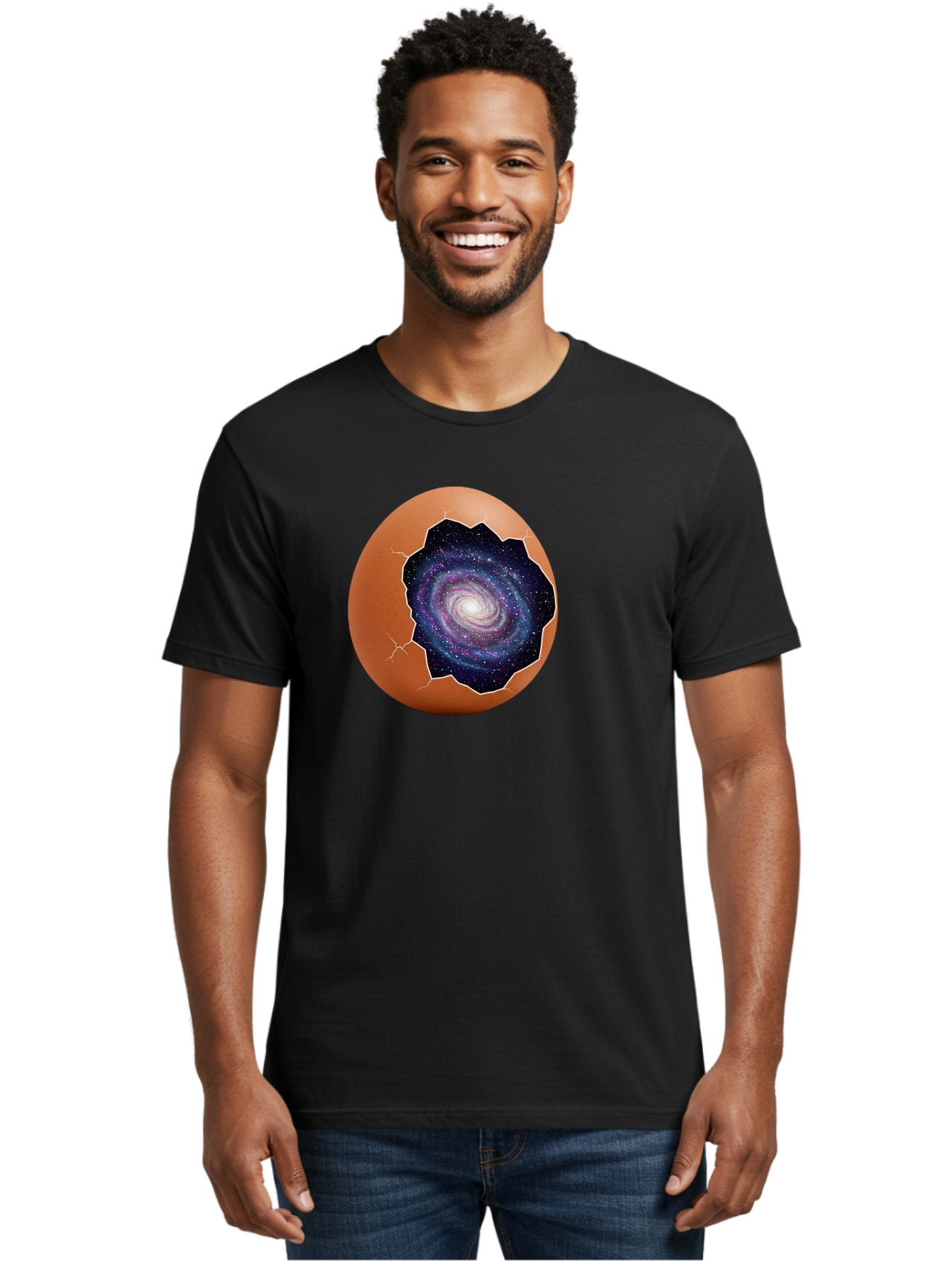 Hatching-Galaxy-1 Men'S Graphic Tee, 100% Cotton, Comfortable Casual Summer Wear, Machine Washable, Vintage Camera, Old Camera, Antique Camera, Black Camera, Classic Photography, Photography Equipment, Nostalgic Device, Film Camera, Camera Art Bak719 30