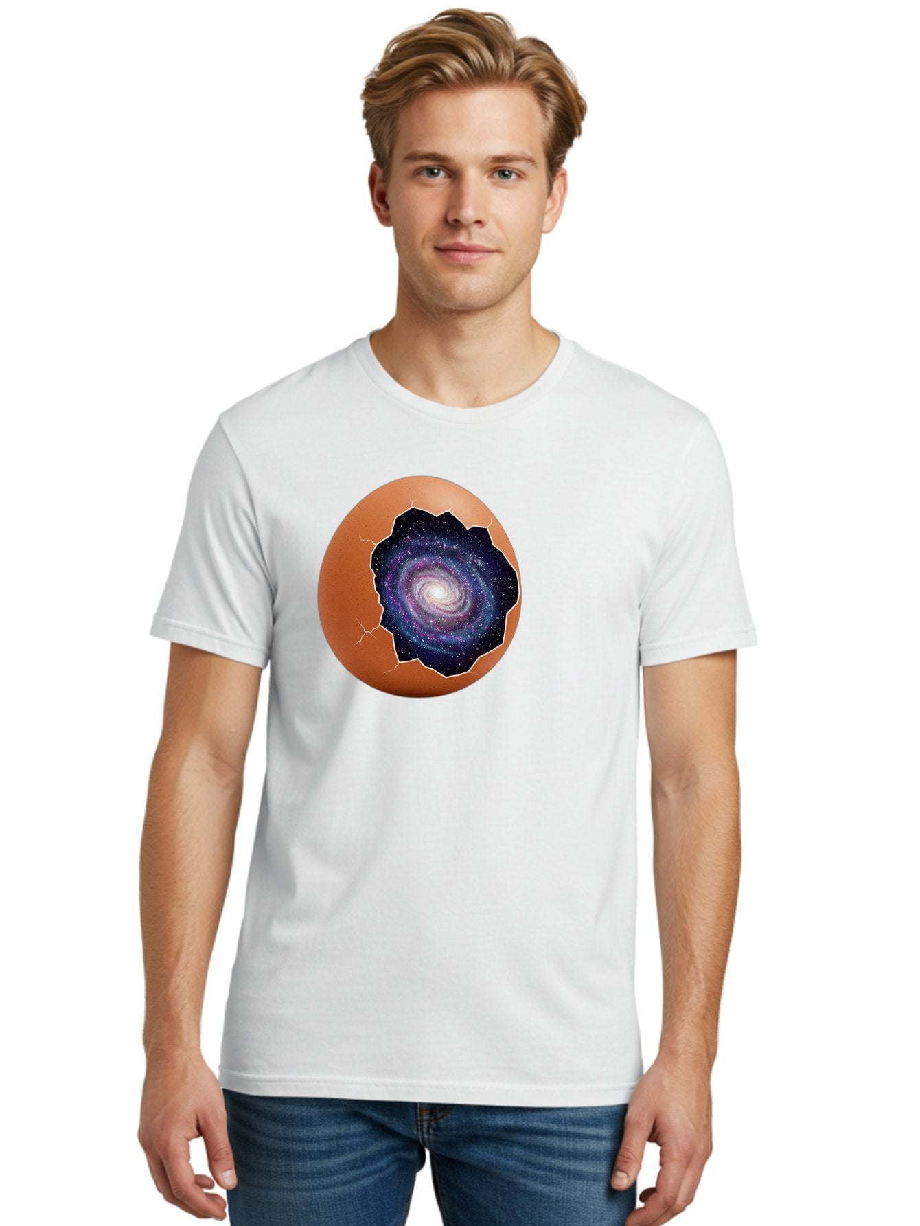 Hatching-Galaxy-1 Men'S Graphic Tee, 100% Cotton, Comfortable Casual Summer Wear, Machine Washable, Vintage Camera, Old Camera, Antique Camera, Black Camera, Classic Photography, Photography Equipment, Nostalgic Device, Film Camera, Camera Art Bak719 20