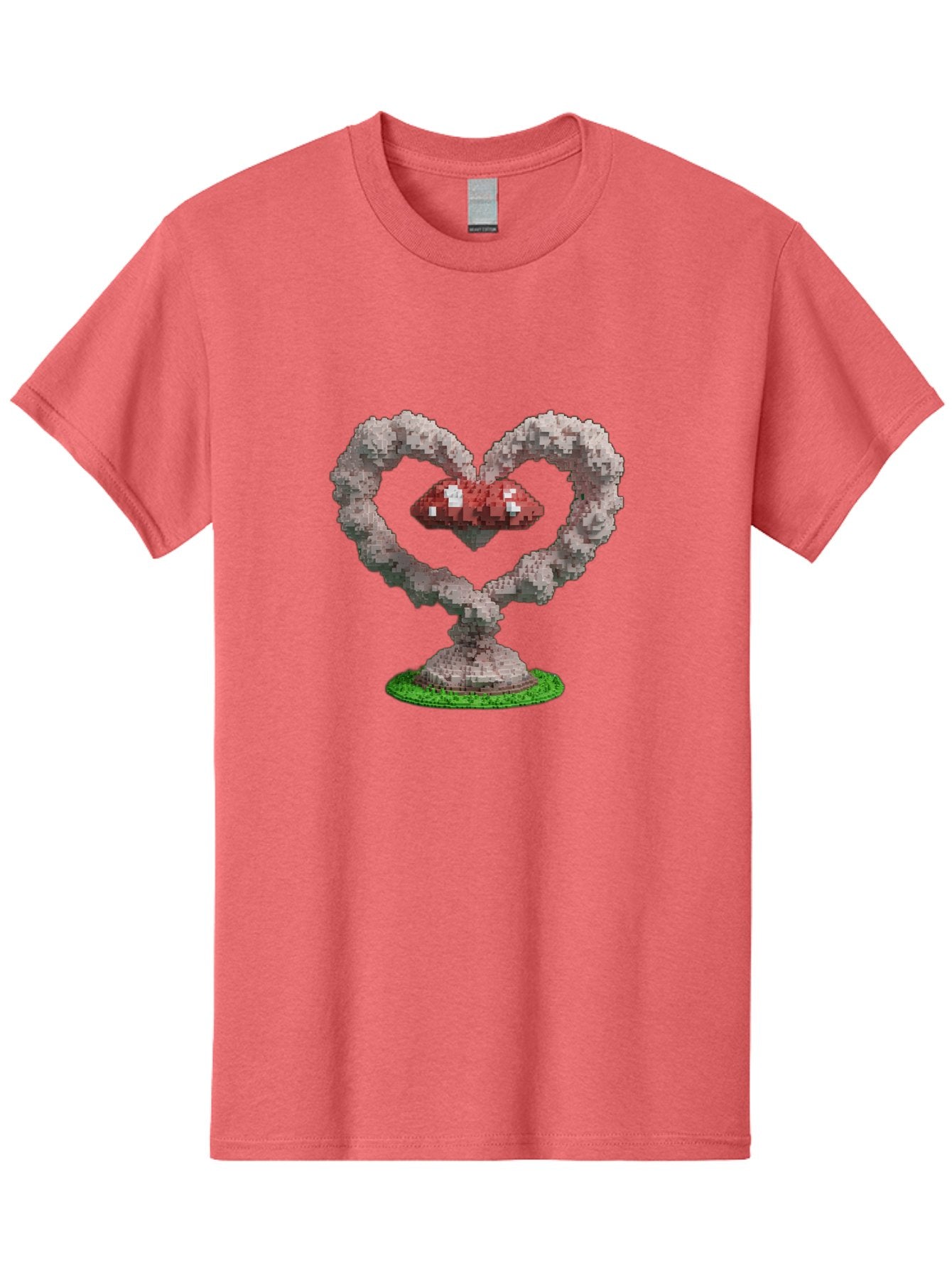 Heart-Shaped-Red-Mushrooms Men'S Graphic Tee, 100% Cotton, Comfortable Casual Summer Wear, Machine Washable, Vintage Camera, Old Camera, Antique Camera, Black Camera, Classic Photography, Photography Equipment, Nostalgic Device, Film Camera, Bak721 6