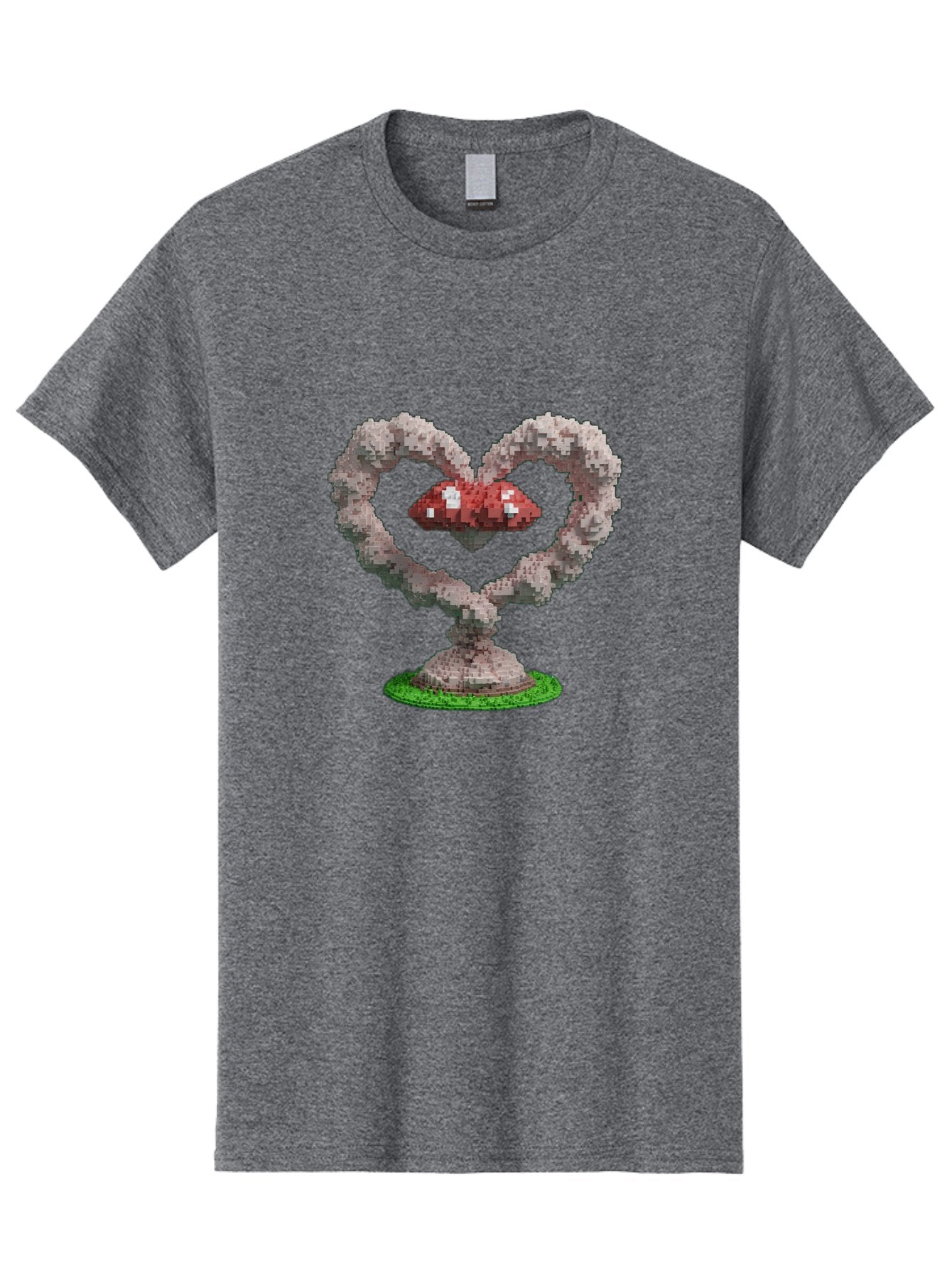 Heart-Shaped-Red-Mushrooms Men'S Graphic Tee, 100% Cotton, Comfortable Casual Summer Wear, Machine Washable, Vintage Camera, Old Camera, Antique Camera, Black Camera, Classic Photography, Photography Equipment, Nostalgic Device, Film Camera, Bak721