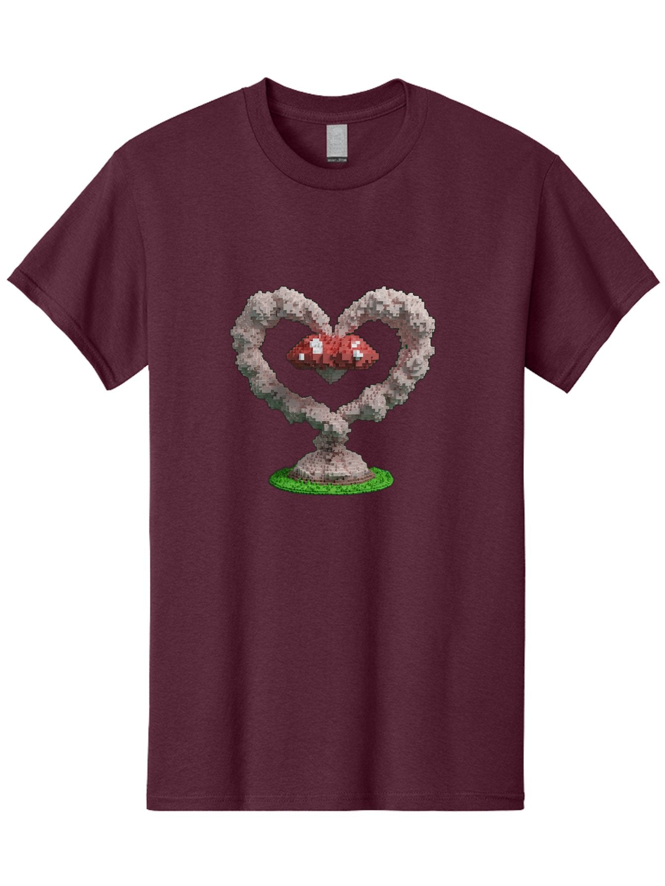 Heart-Shaped-Red-Mushrooms Men'S Graphic Tee, 100% Cotton, Comfortable Casual Summer Wear, Machine Washable, Vintage Camera, Old Camera, Antique Camera, Black Camera, Classic Photography, Photography Equipment, Nostalgic Device, Film Camera, Bak721 4