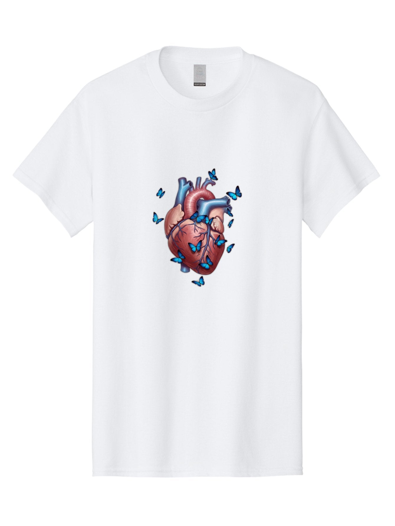 Heart-With-Butterflies Men'S Graphic Tee, 100% Cotton, Comfortable Casual Summer Wear, Machine Washable, Vintage Camera, Old Camera, Antique Camera, Black Camera, Classic Photography, Photography Equipment, Nostalgic Device, Film Camera, Bak722 15