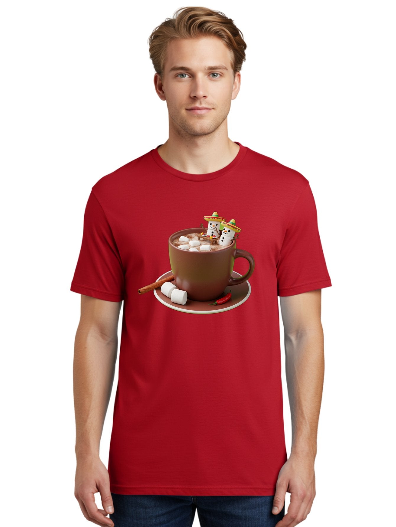 Hot-Chocolate-1 Men'S Graphic Tee, 100% Cotton, Comfortable Casual Summer Wear, Machine Washable, Vintage Camera, Old Camera, Antique Camera, Black Camera, Classic Photography, Photography Equipment, Nostalgic Device, Film Camera, Camera Art Bak728 30