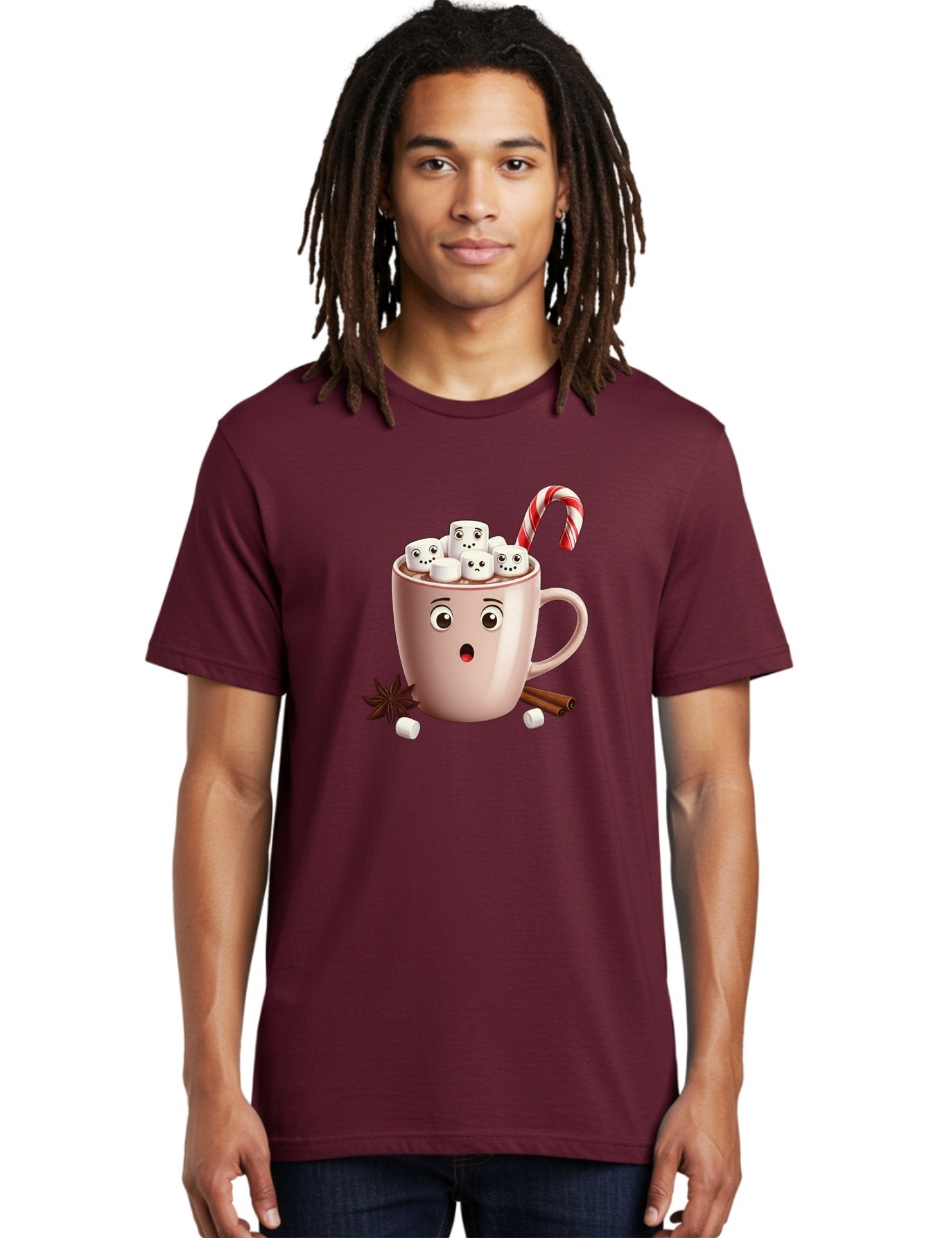 Hot-Chocolate-Mug-1 Men'S Graphic Tee, 100% Cotton, Comfortable Casual Summer Wear, Machine Washable, Vintage Camera, Old Camera, Antique Camera, Black Camera, Classic Photography, Photography Equipment, Nostalgic Device, Film Camera, Bak730 19