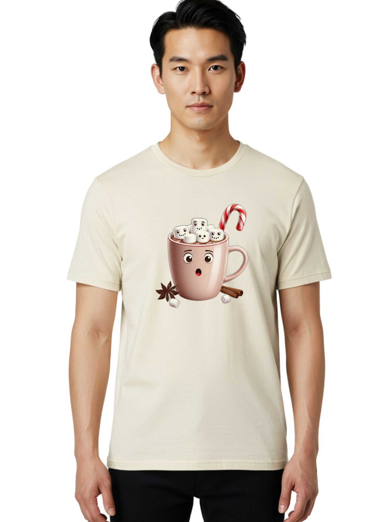 Hot-Chocolate-Mug-1 Men'S Graphic Tee, 100% Cotton, Comfortable Casual Summer Wear, Machine Washable, Vintage Camera, Old Camera, Antique Camera, Black Camera, Classic Photography, Photography Equipment, Nostalgic Device, Film Camera, Bak730 29