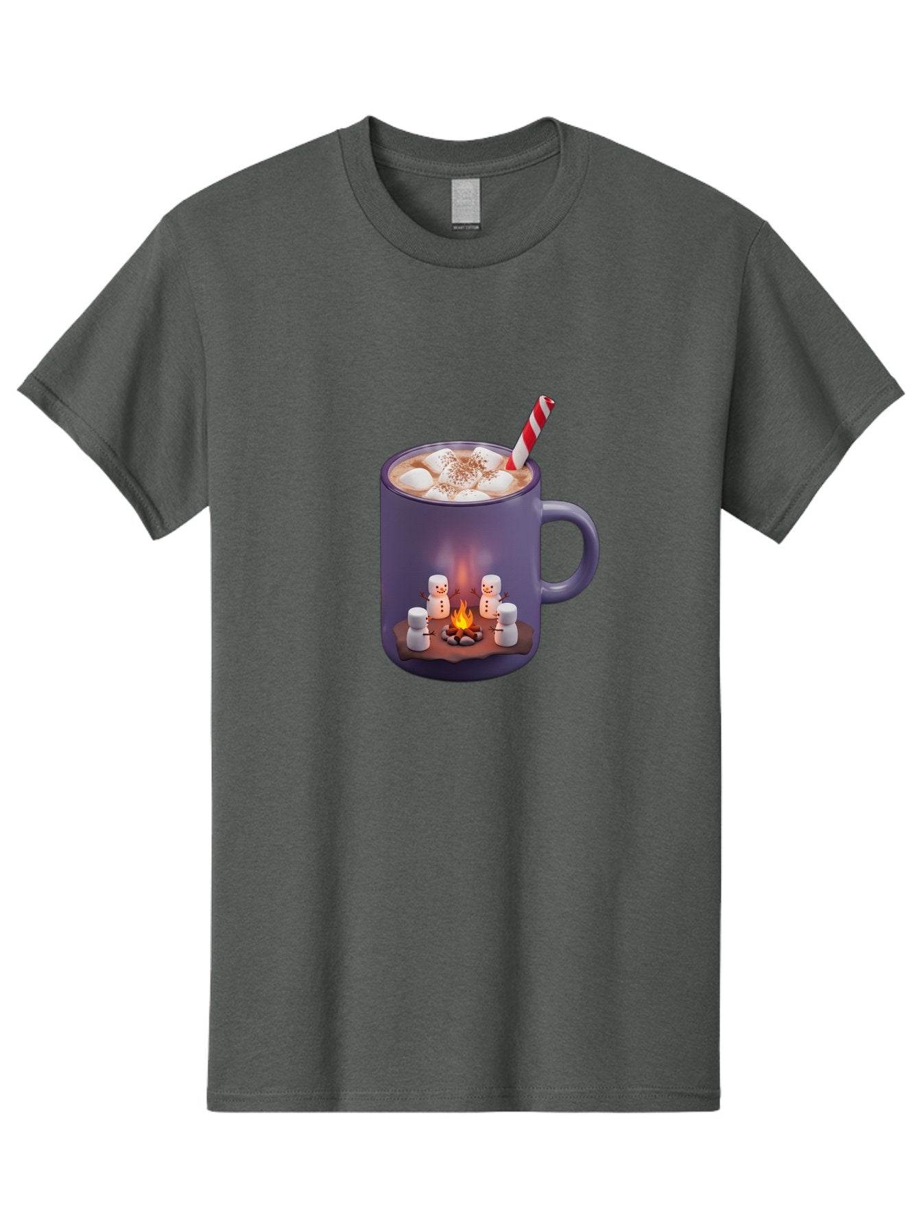 Hot-Chocolate-Mug Men'S Graphic Tee, 100% Cotton, Comfortable Casual Summer Wear, Machine Washable, Vintage Camera, Old Camera, Antique Camera, Black Camera, Classic Photography, Photography Equipment, Nostalgic Device, Film Camera, Camera Art Bak731 4