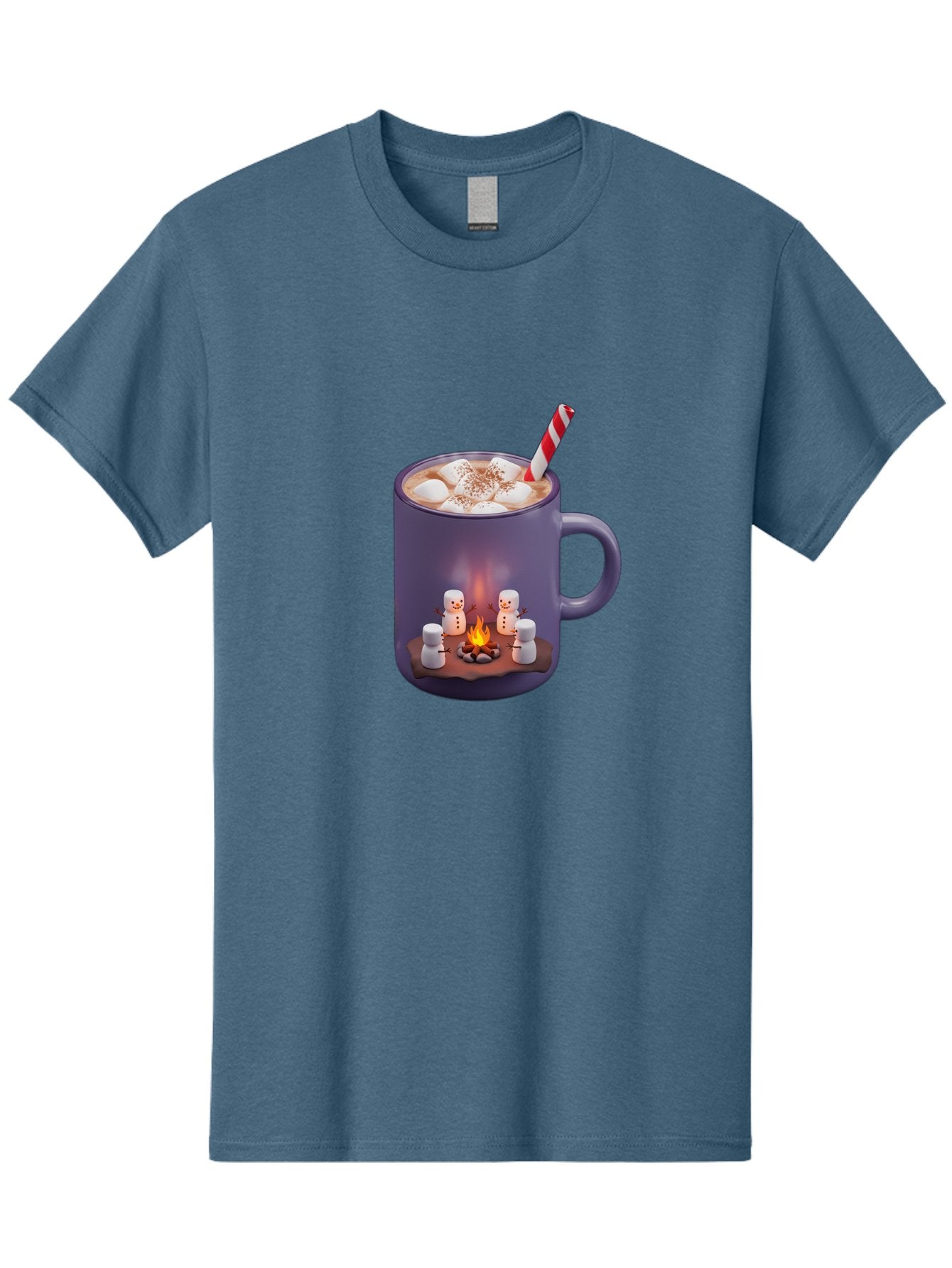 Hot-Chocolate-Mug Men'S Graphic Tee, 100% Cotton, Comfortable Casual Summer Wear, Machine Washable, Vintage Camera, Old Camera, Antique Camera, Black Camera, Classic Photography, Photography Equipment, Nostalgic Device, Film Camera, Camera Art Bak731 7