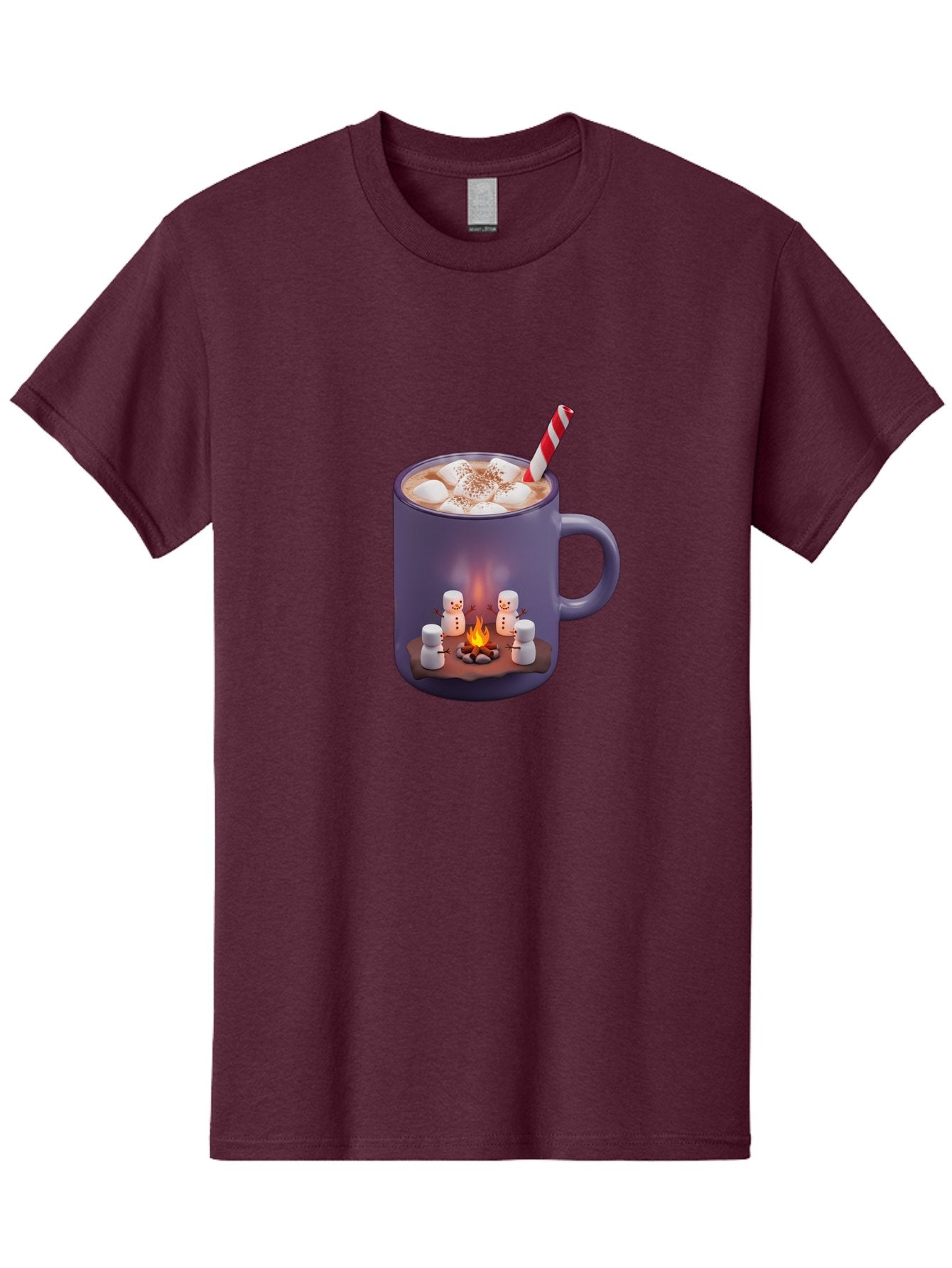 Hot-Chocolate-Mug Men'S Graphic Tee, 100% Cotton, Comfortable Casual Summer Wear, Machine Washable, Vintage Camera, Old Camera, Antique Camera, Black Camera, Classic Photography, Photography Equipment, Nostalgic Device, Film Camera, Camera Art Bak731 6