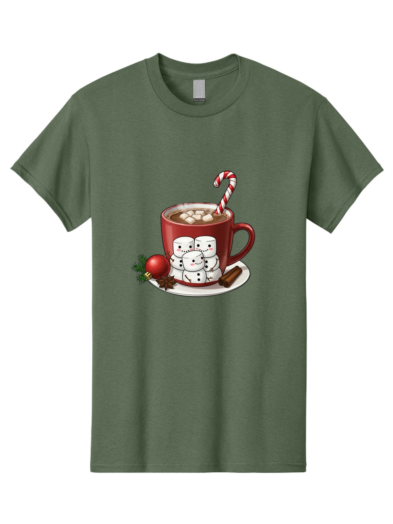 Hot-Chocolate-Snowman-Mug Men'S Graphic Tee, 100% Cotton, Comfortable Casual Summer Wear, Machine Washable, Vintage Camera, Old Camera, Antique Camera, Black Camera, Classic Photography, Photography Equipment, Nostalgic Device, Film Camera, Bak732 10
