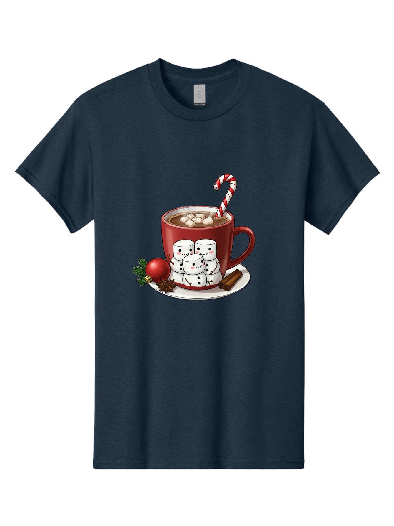 Hot-Chocolate-Snowman-Mug Men'S Graphic Tee, 100% Cotton, Comfortable Casual Summer Wear, Machine Washable, Vintage Camera, Old Camera, Antique Camera, Black Camera, Classic Photography, Photography Equipment, Nostalgic Device, Film Camera, Bak732 9