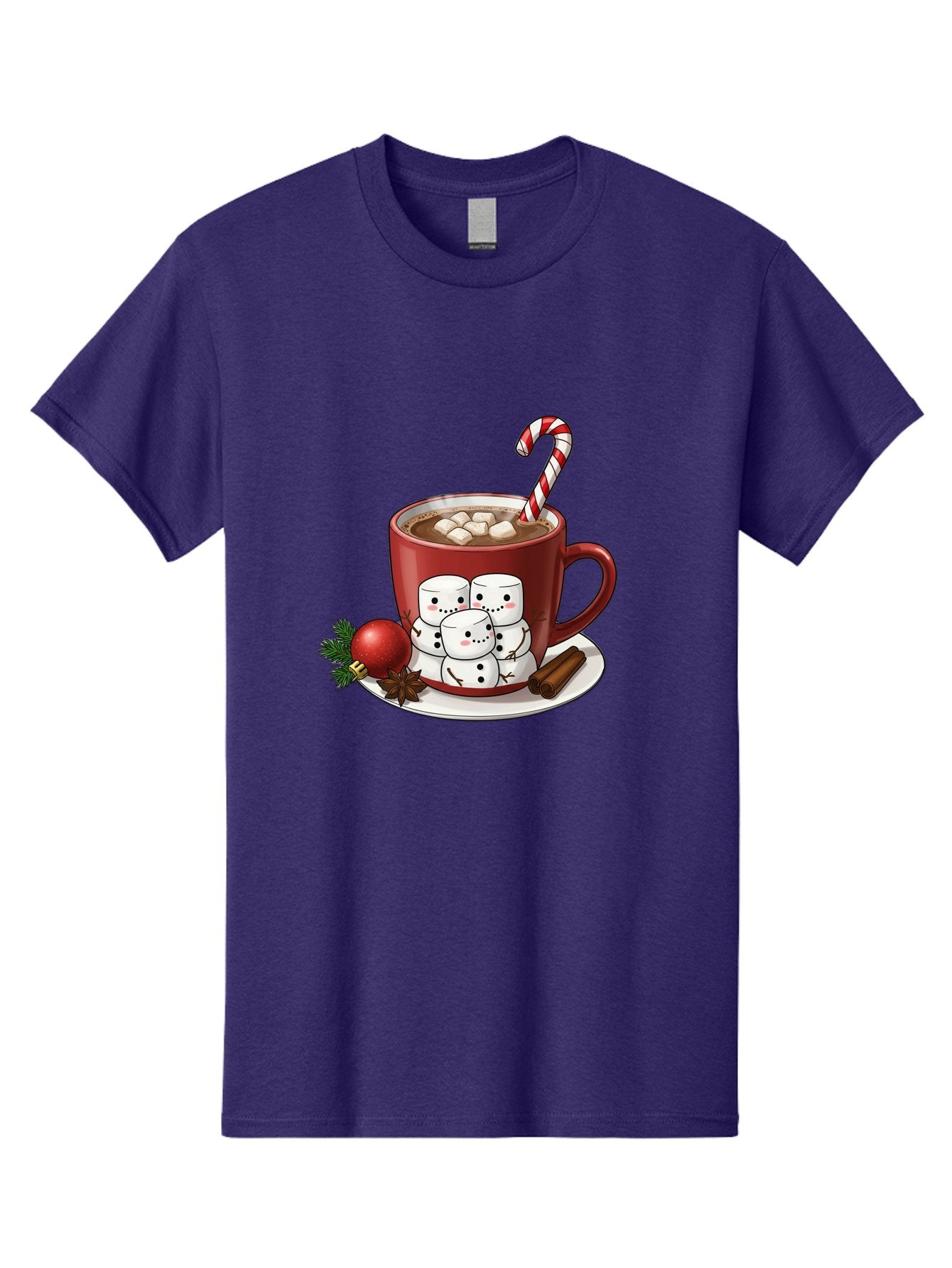 Hot-Chocolate-Snowman-Mug Men'S Graphic Tee, 100% Cotton, Comfortable Casual Summer Wear, Machine Washable, Vintage Camera, Old Camera, Antique Camera, Black Camera, Classic Photography, Photography Equipment, Nostalgic Device, Film Camera, Bak732 7