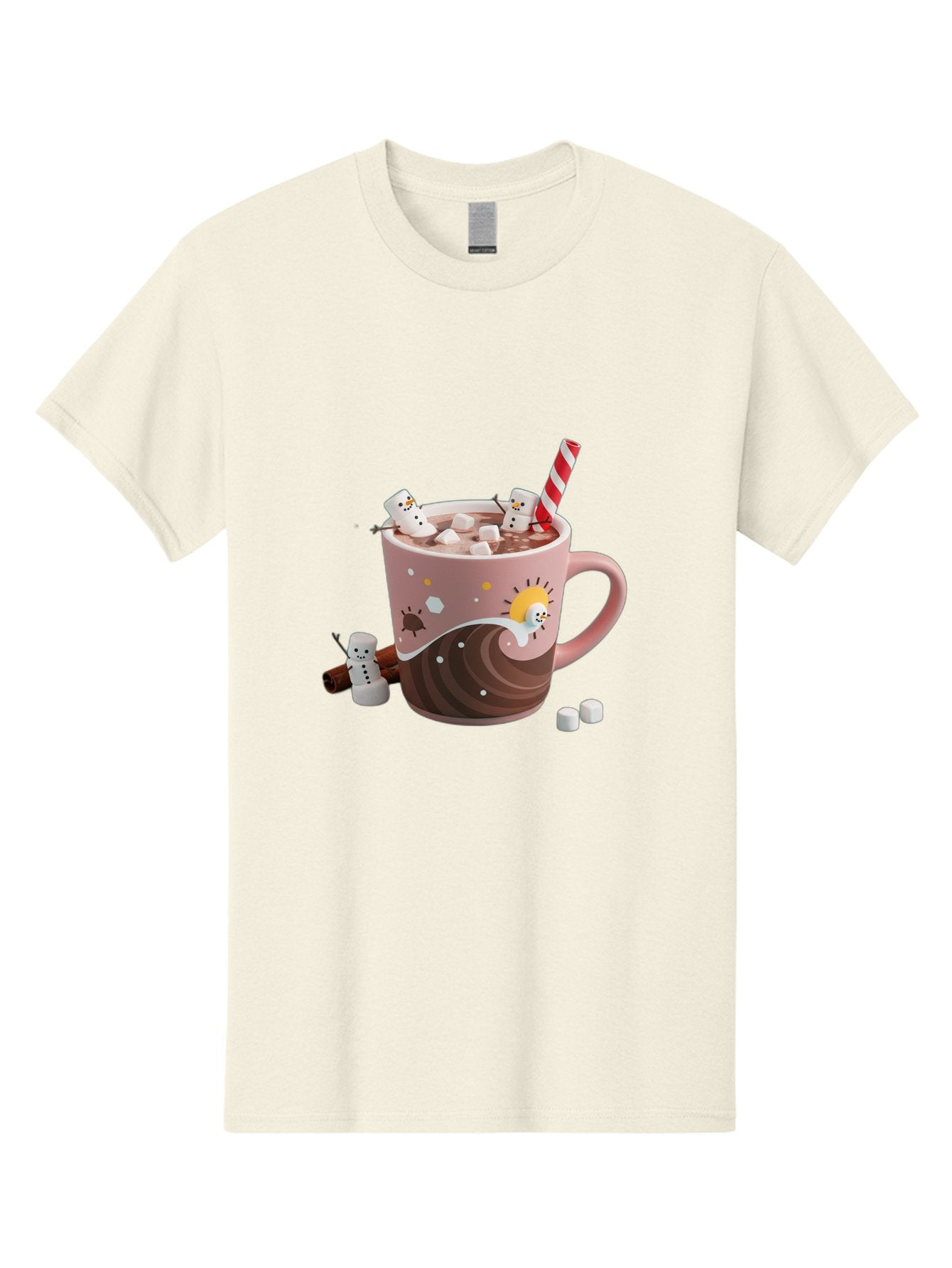 Hot-Chocolate-Snowmen Men'S Graphic Tee, 100% Cotton, Comfortable Casual Summer Wear, Machine Washable, Vintage Camera, Old Camera, Antique Camera, Black Camera, Classic Photography, Photography Equipment, Nostalgic Device, Film Camera, Bak734 3