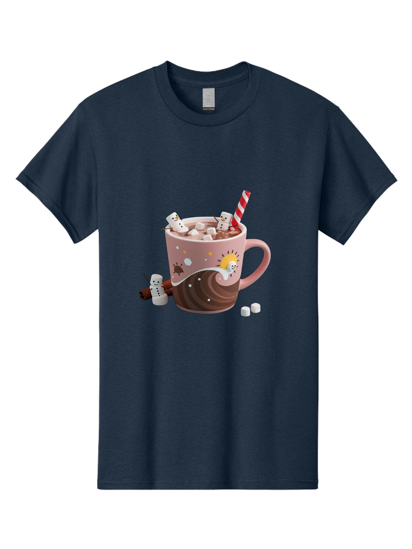 Hot-Chocolate-Snowmen Men'S Graphic Tee, 100% Cotton, Comfortable Casual Summer Wear, Machine Washable, Vintage Camera, Old Camera, Antique Camera, Black Camera, Classic Photography, Photography Equipment, Nostalgic Device, Film Camera, Bak734 12