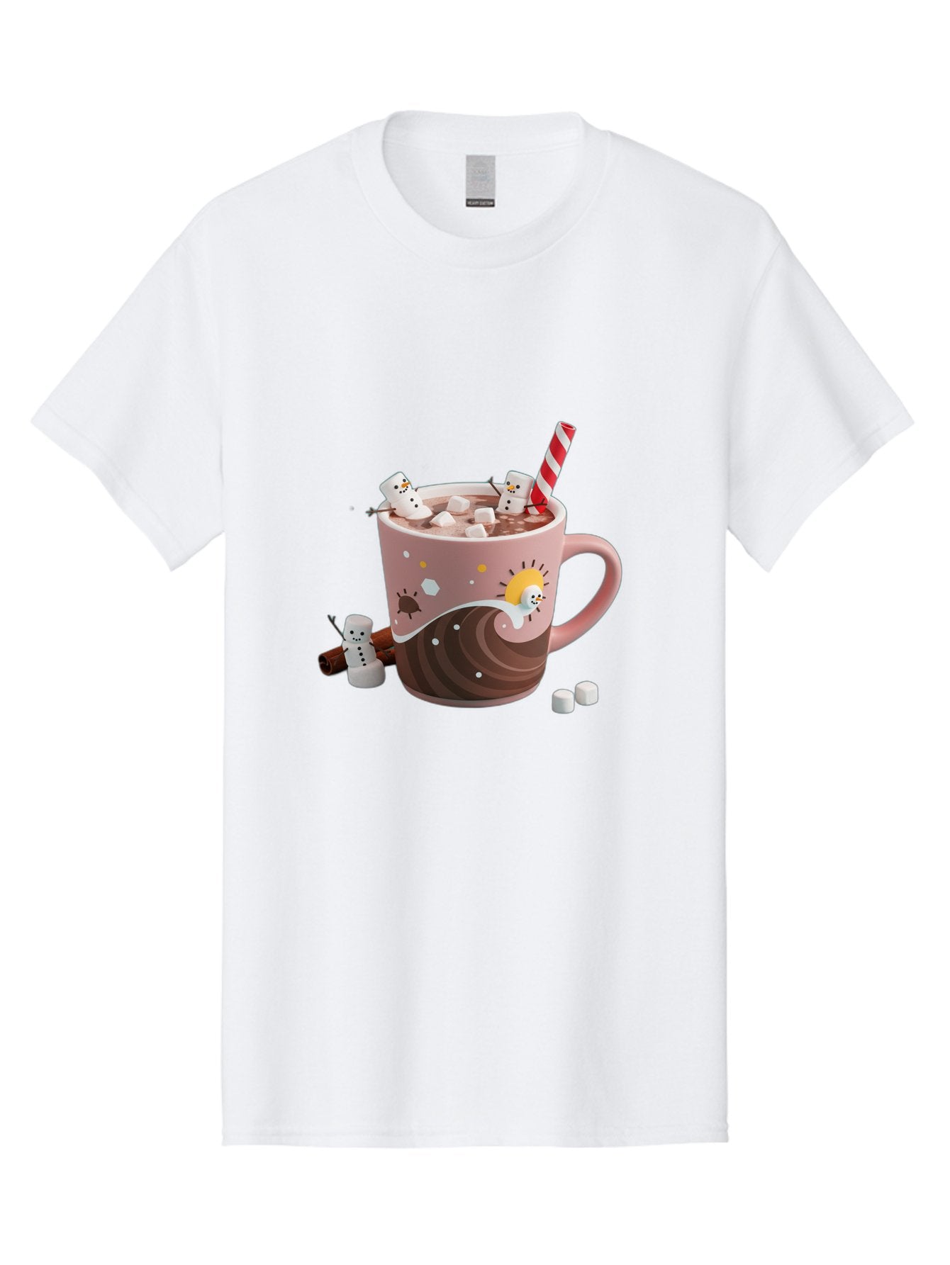 Hot-Chocolate-Snowmen Men'S Graphic Tee, 100% Cotton, Comfortable Casual Summer Wear, Machine Washable, Vintage Camera, Old Camera, Antique Camera, Black Camera, Classic Photography, Photography Equipment, Nostalgic Device, Film Camera, Bak734 14