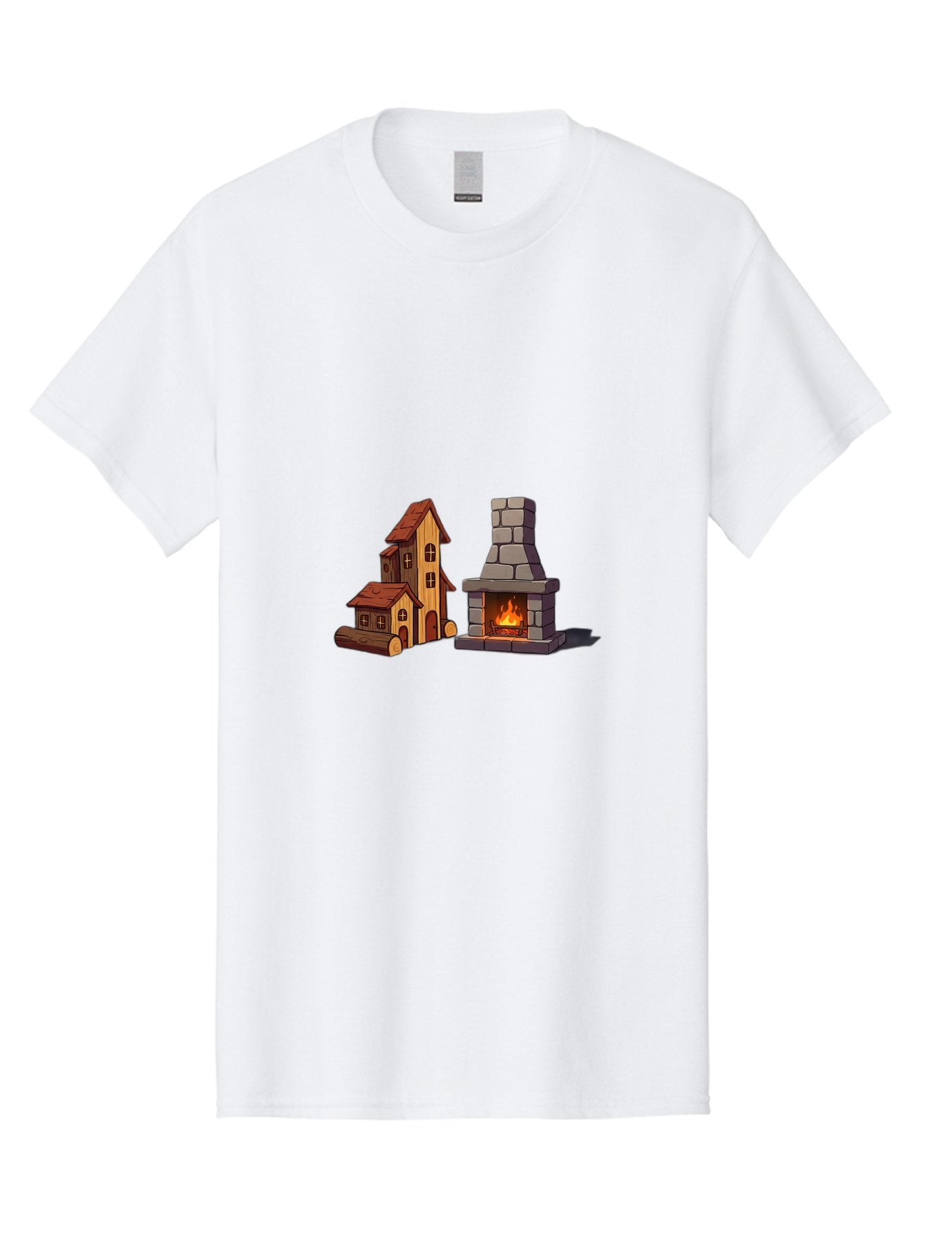 House-And-Fireplace Men'S Graphic Tee, 100% Cotton, Comfortable Casual Summer Wear, Machine Washable, Vintage Camera, Old Camera, Antique Camera, Black Camera, Classic Photography, Photography Equipment, Nostalgic Device, Film Camera, Bak737 15