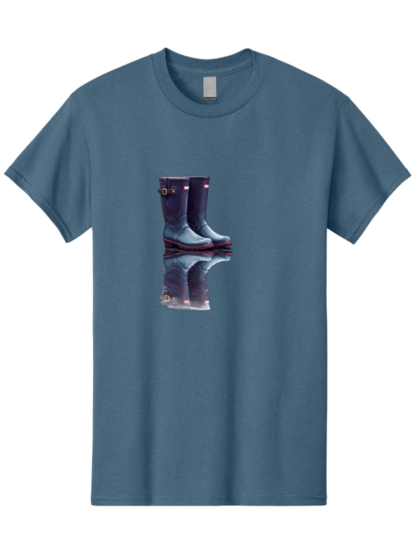 Hunter-Boots-1 Men'S Graphic Tee, 100% Cotton, Comfortable Casual Summer Wear, Machine Washable, Vintage Camera, Old Camera, Antique Camera, Black Camera, Classic Photography, Photography Equipment, Nostalgic Device, Film Camera, Camera Art Bak738