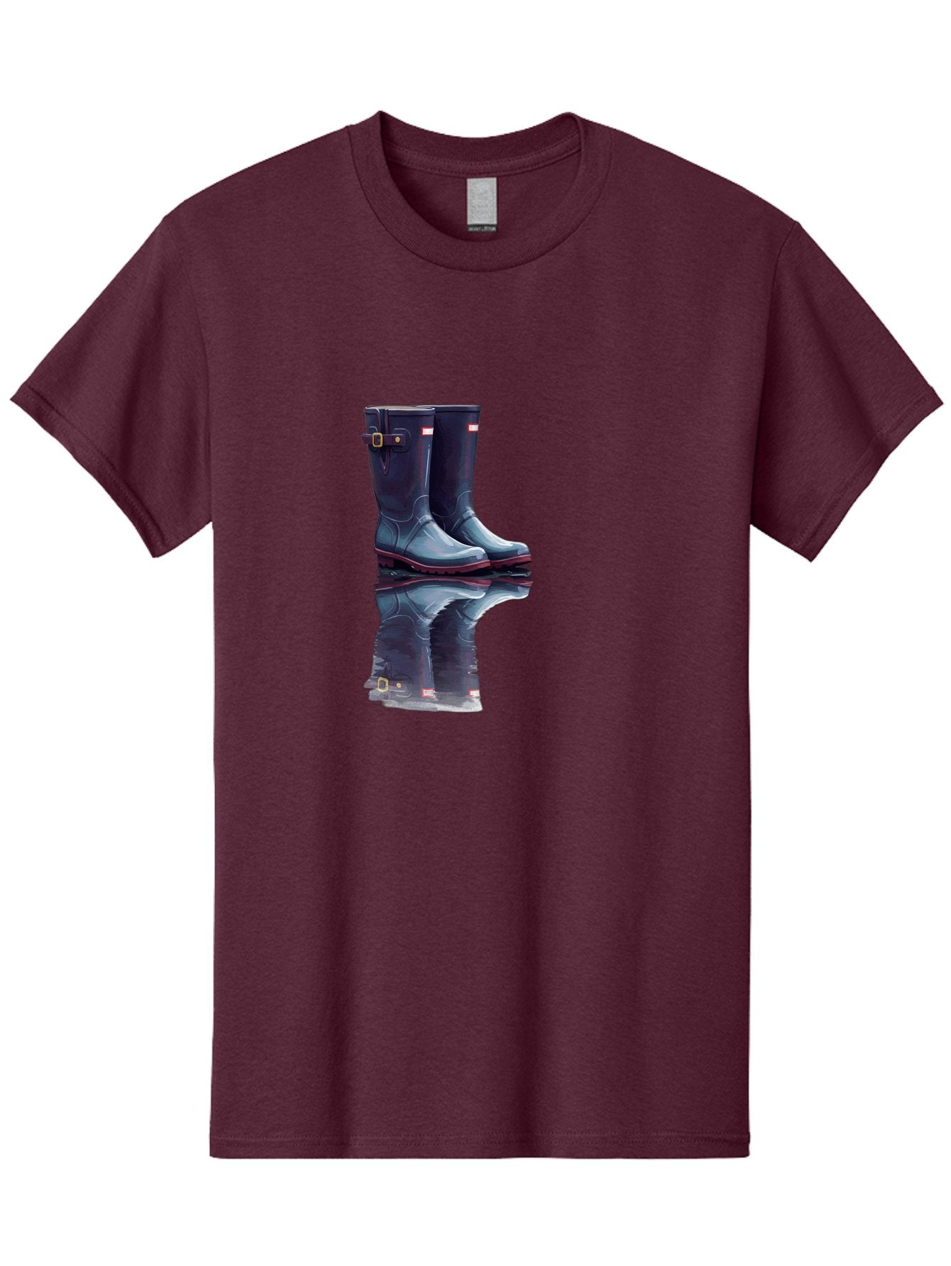 Hunter-Boots-1 Men'S Graphic Tee, 100% Cotton, Comfortable Casual Summer Wear, Machine Washable, Vintage Camera, Old Camera, Antique Camera, Black Camera, Classic Photography, Photography Equipment, Nostalgic Device, Film Camera, Camera Art Bak738 8