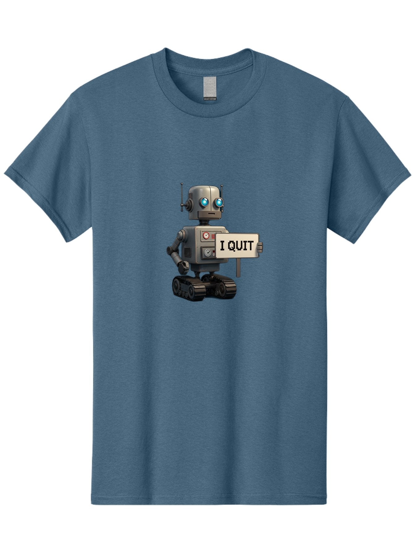 I-Quit-Robot Men'S Graphic Tee, 100% Cotton, Comfortable Casual Summer Wear, Machine Washable, Vintage Camera, Old Camera, Antique Camera, Black Camera, Classic Photography, Photography Equipment, Nostalgic Device, Film Camera, Camera Art Bak749 13