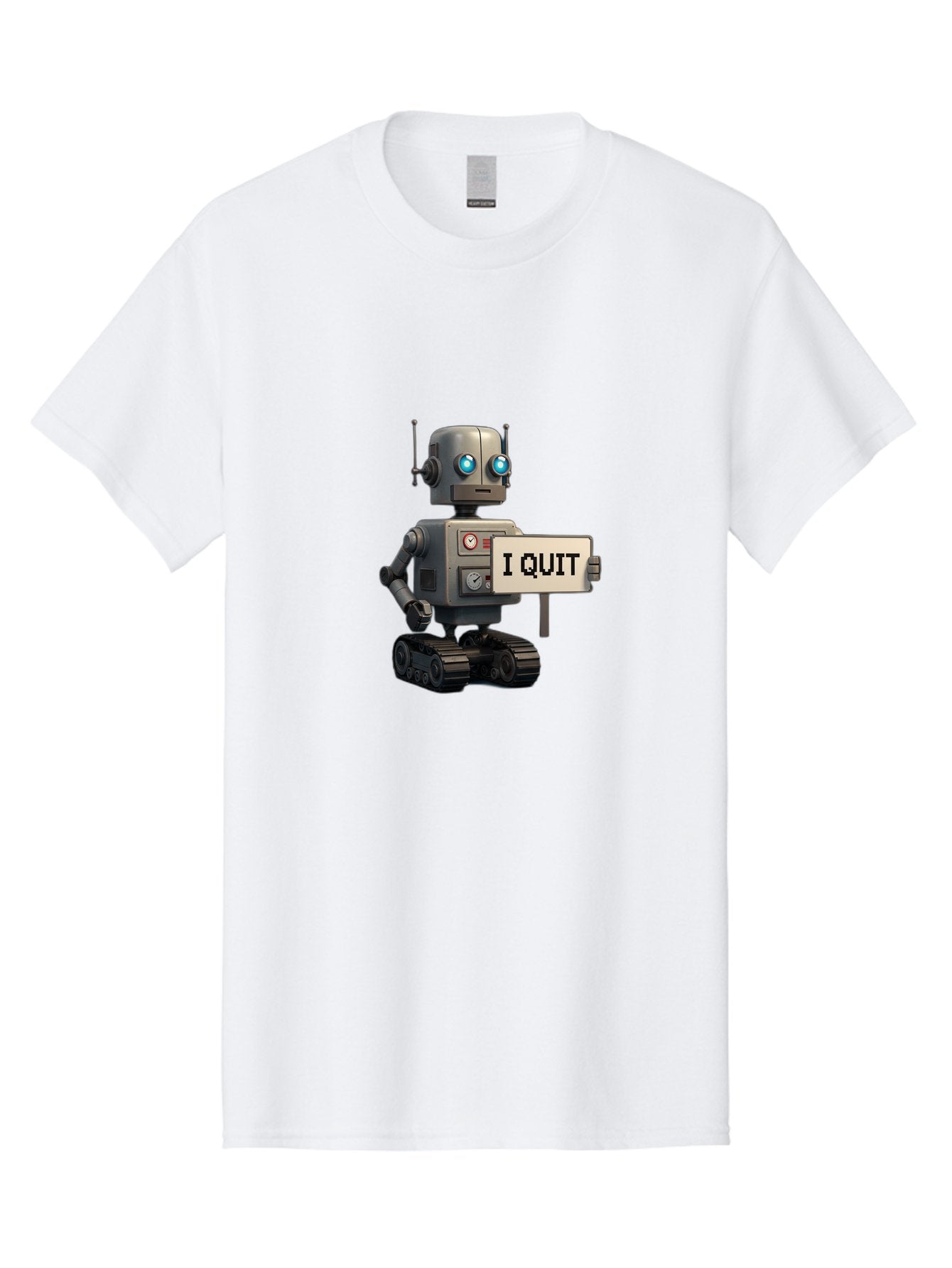 I-Quit-Robot Men'S Graphic Tee, 100% Cotton, Comfortable Casual Summer Wear, Machine Washable, Vintage Camera, Old Camera, Antique Camera, Black Camera, Classic Photography, Photography Equipment, Nostalgic Device, Film Camera, Camera Art Bak749 10