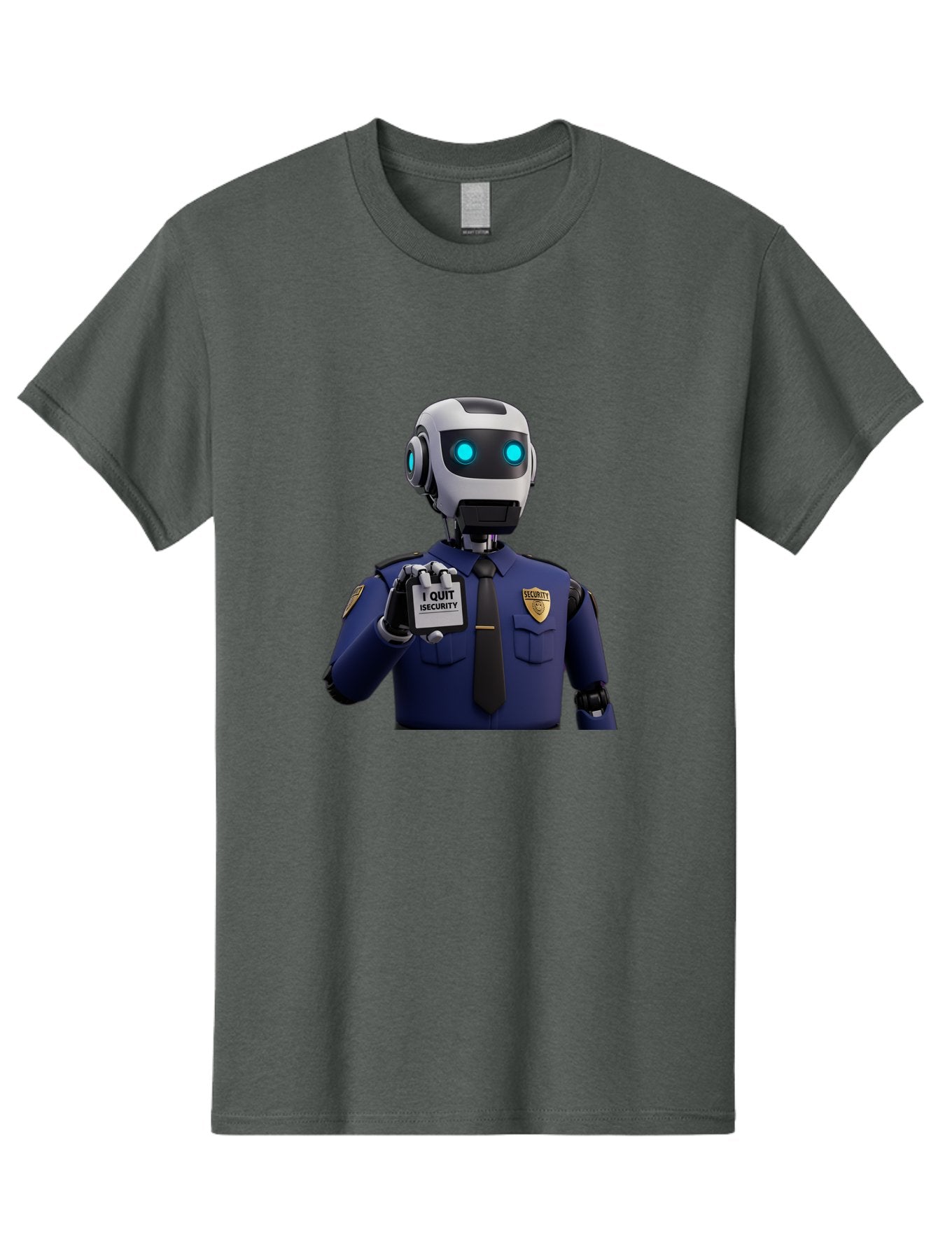 I-Quit-Security-Robot Men'S Graphic Tee, 100% Cotton, Comfortable Casual Summer Wear, Machine Washable, Vintage Camera, Old Camera, Antique Camera, Black Camera, Classic Photography, Photography Equipment, Nostalgic Device, Film Camera, Bak750 11