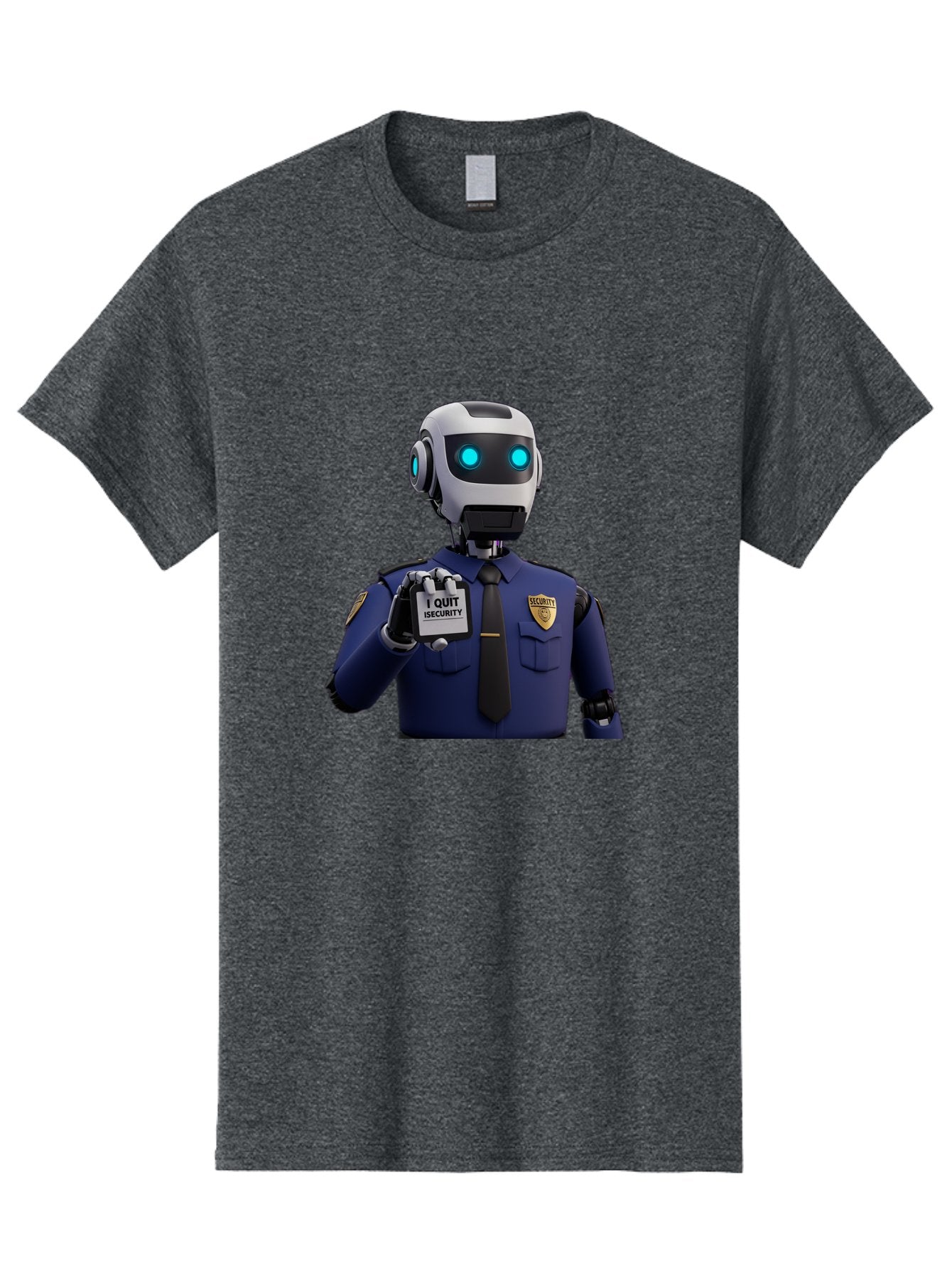 I-Quit-Security-Robot Men'S Graphic Tee, 100% Cotton, Comfortable Casual Summer Wear, Machine Washable, Vintage Camera, Old Camera, Antique Camera, Black Camera, Classic Photography, Photography Equipment, Nostalgic Device, Film Camera, Bak750 4