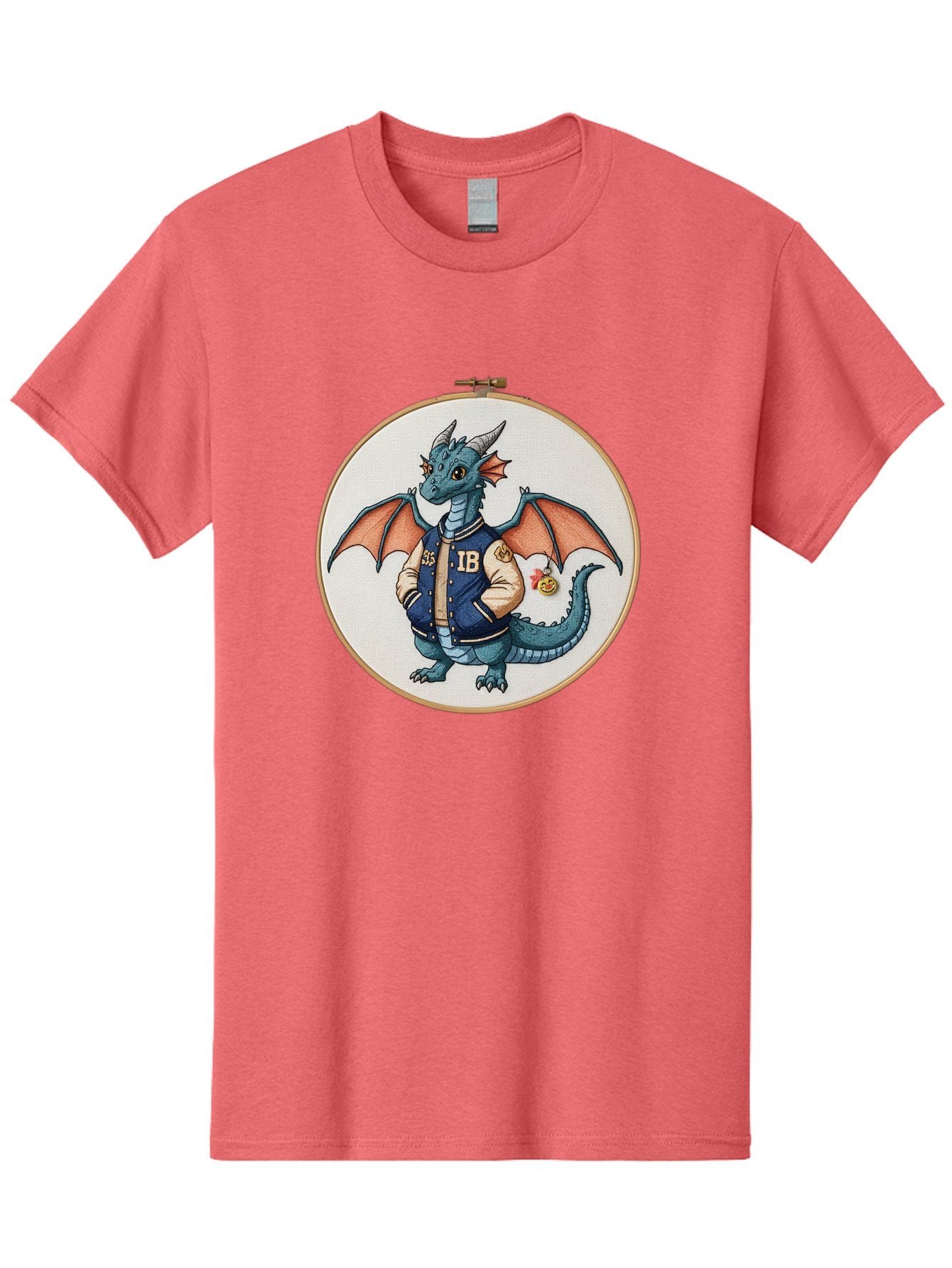 Ib-Dragon-Varsity-Jacket Men'S Graphic Tee, 100% Cotton, Comfortable Casual Summer Wear, Machine Washable, Vintage Camera, Old Camera, Antique Camera, Black Camera, Classic Photography, Photography Equipment, Nostalgic Device, Film Camera, Bak752 5