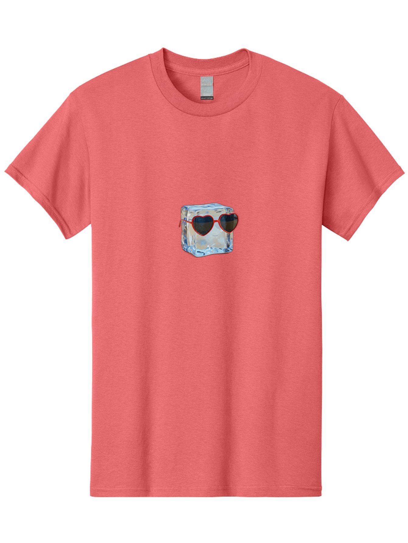 Ice-Cube-Wearing-Heart-Shaped-Sunglasses Men'S Graphic Tee, 100% Cotton, Comfortable Casual Summer Wear, Machine Washable, Vintage Camera, Old Camera, Antique Camera, Black Camera, Classic Photography, Photography Equipment, Nostalgic Device, Bak760 5