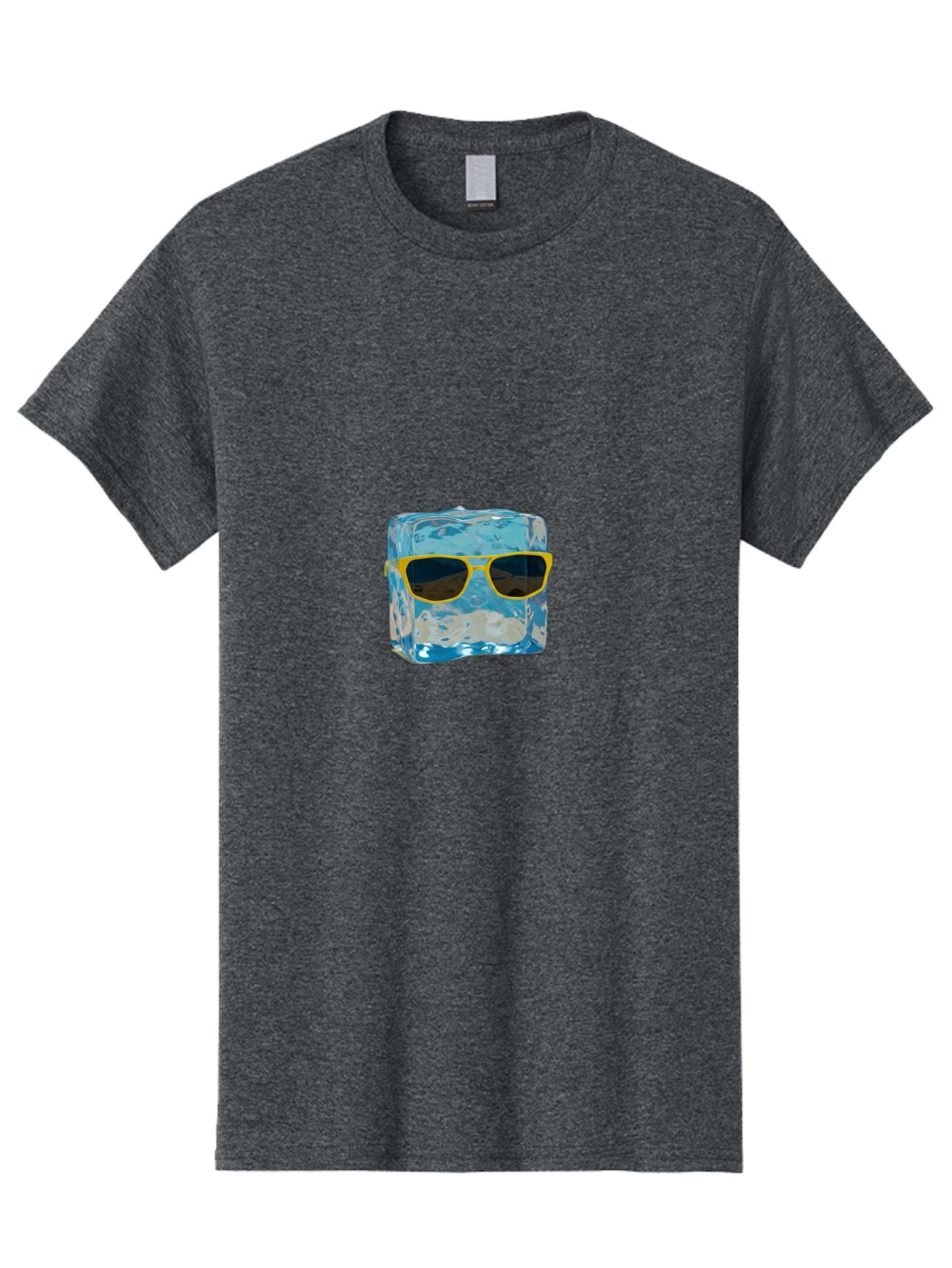 Ice-Cube-With-Sunglasses-2 Men'S Graphic Tee, 100% Cotton, Comfortable Casual Summer Wear, Machine Washable, Vintage Camera, Old Camera, Antique Camera, Black Camera, Classic Photography, Photography Equipment, Nostalgic Device, Film Camera, Bak763 10