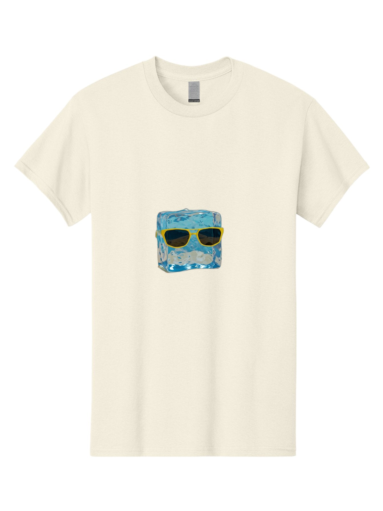 Ice-Cube-With-Sunglasses-2 Men'S Graphic Tee, 100% Cotton, Comfortable Casual Summer Wear, Machine Washable, Vintage Camera, Old Camera, Antique Camera, Black Camera, Classic Photography, Photography Equipment, Nostalgic Device, Film Camera, Bak763 8
