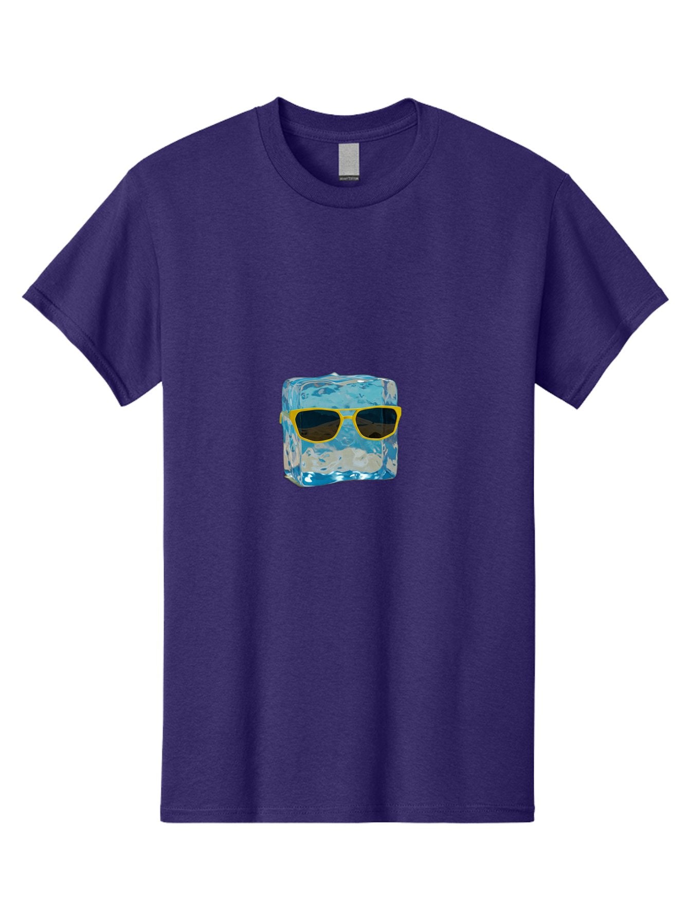 Ice-Cube-With-Sunglasses-2 Men'S Graphic Tee, 100% Cotton, Comfortable Casual Summer Wear, Machine Washable, Vintage Camera, Old Camera, Antique Camera, Black Camera, Classic Photography, Photography Equipment, Nostalgic Device, Film Camera, Bak763 4