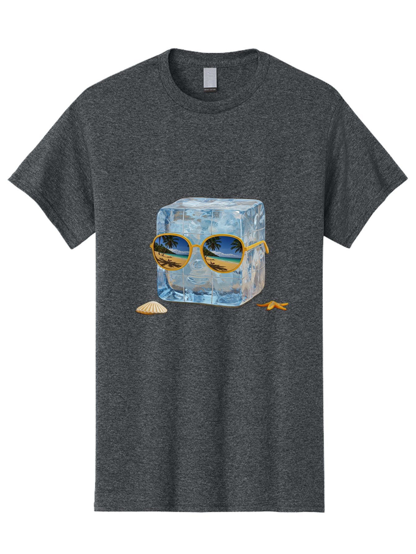 Ice-Cube-With-Sunglasses-3 Men'S Graphic Tee, 100% Cotton, Comfortable Casual Summer Wear, Machine Washable, Vintage Camera, Old Camera, Antique Camera, Black Camera, Classic Photography, Photography Equipment, Nostalgic Device, Film Camera, Bak764 11