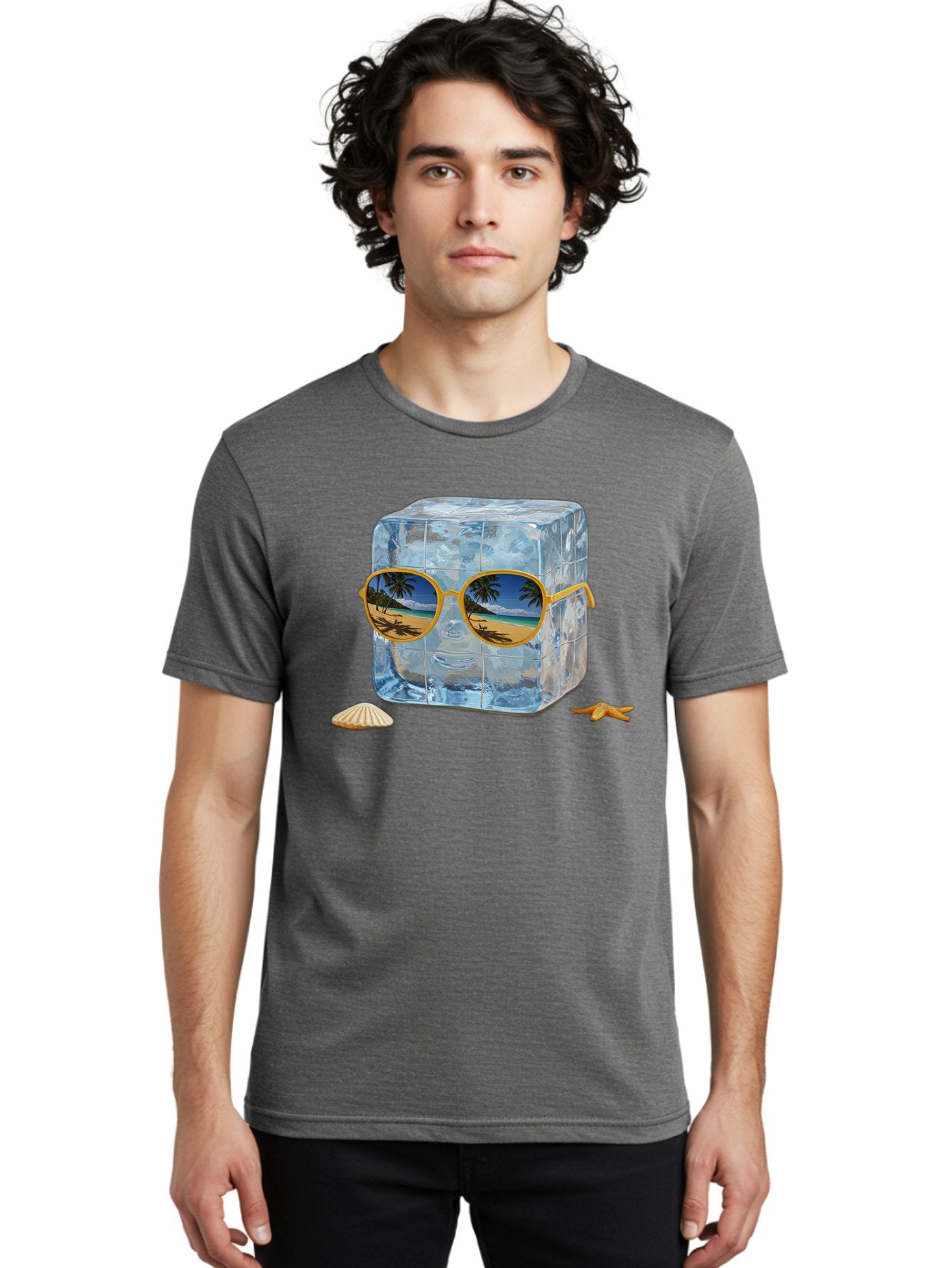 Ice-Cube-With-Sunglasses-3 Men'S Graphic Tee, 100% Cotton, Comfortable Casual Summer Wear, Machine Washable, Vintage Camera, Old Camera, Antique Camera, Black Camera, Classic Photography, Photography Equipment, Nostalgic Device, Film Camera, Bak764 29