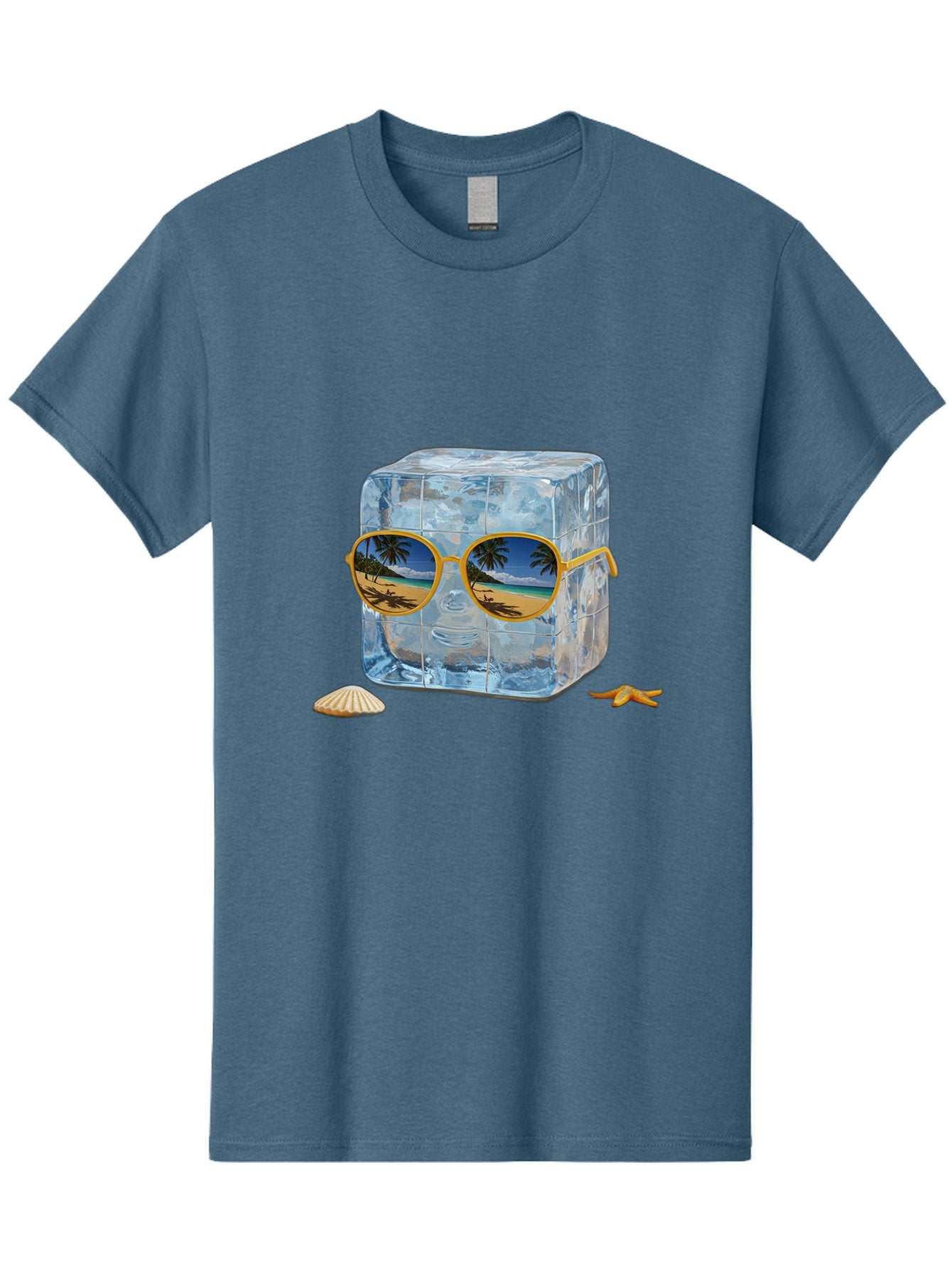 Ice-Cube-With-Sunglasses-3 Men'S Graphic Tee, 100% Cotton, Comfortable Casual Summer Wear, Machine Washable, Vintage Camera, Old Camera, Antique Camera, Black Camera, Classic Photography, Photography Equipment, Nostalgic Device, Film Camera, Bak764 7