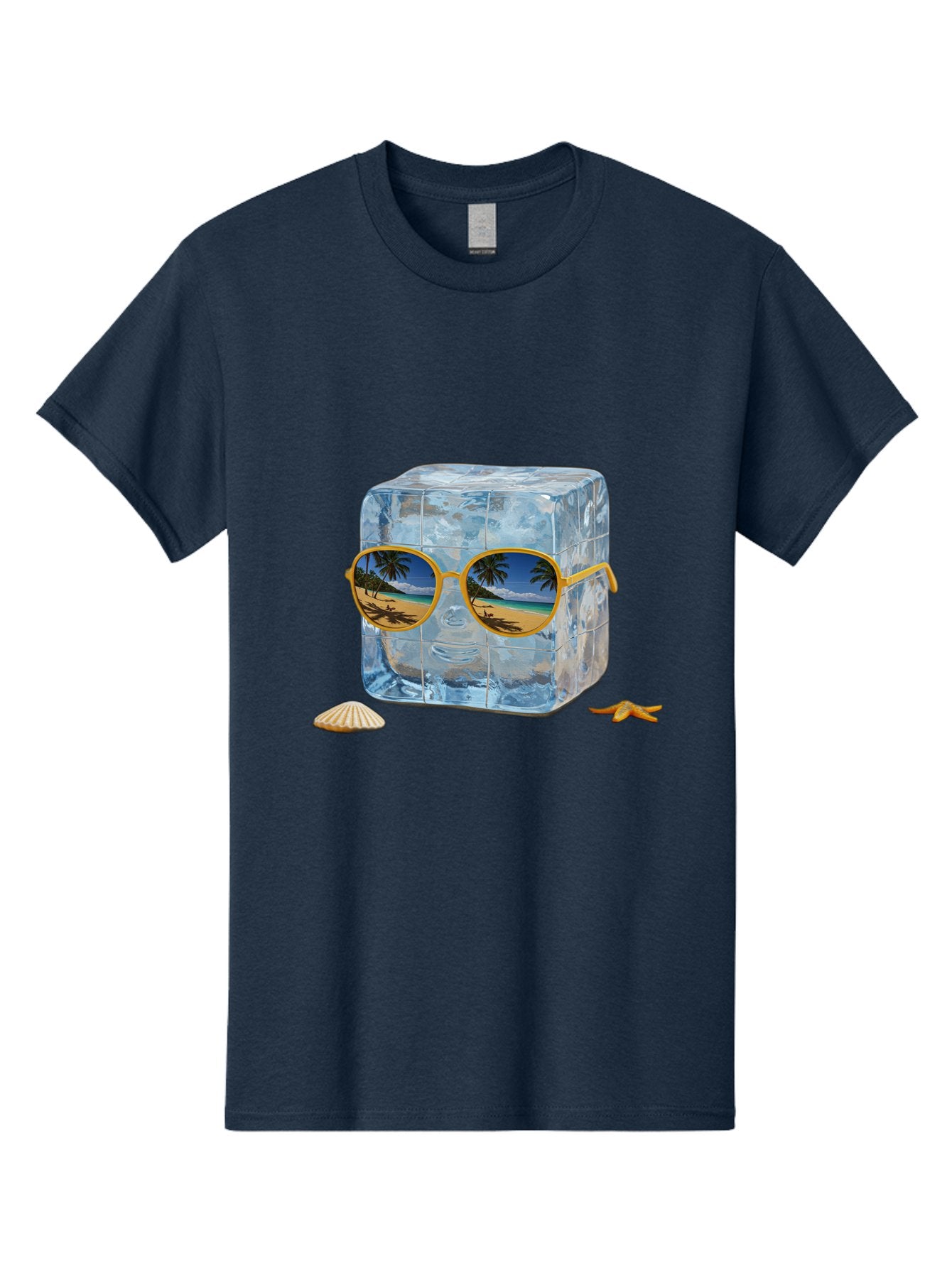 Ice-Cube-With-Sunglasses-3 Men'S Graphic Tee, 100% Cotton, Comfortable Casual Summer Wear, Machine Washable, Vintage Camera, Old Camera, Antique Camera, Black Camera, Classic Photography, Photography Equipment, Nostalgic Device, Film Camera, Bak764 4