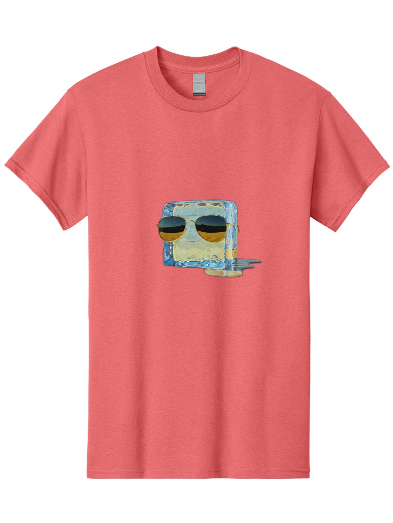 Ice-Cube-With-Sunglasses Men'S Graphic Tee, 100% Cotton, Comfortable Casual Summer Wear, Machine Washable, Vintage Camera, Old Camera, Antique Camera, Black Camera, Classic Photography, Photography Equipment, Nostalgic Device, Film Camera, Bak765 6