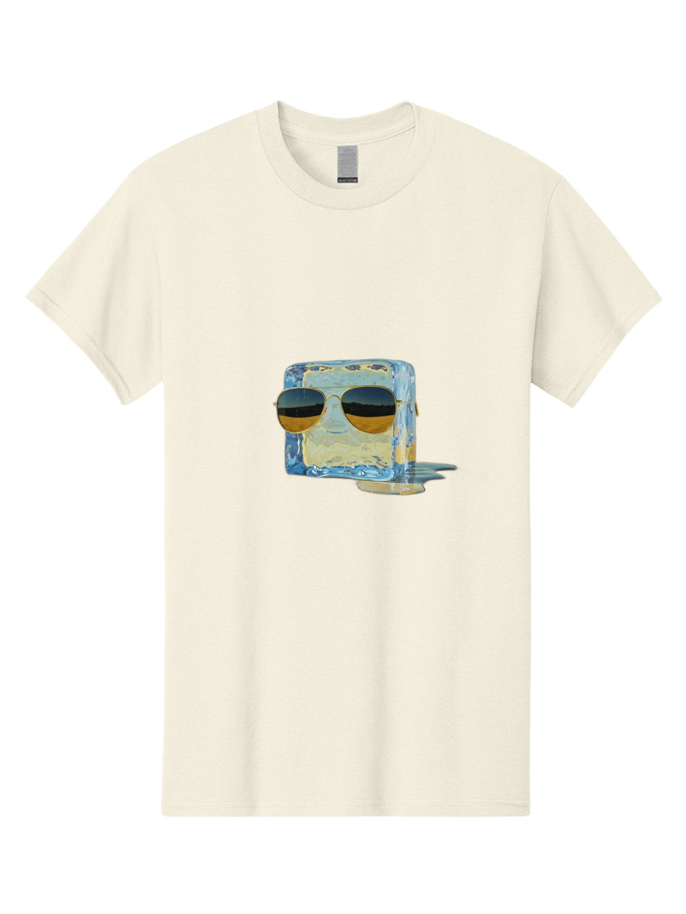 Ice-Cube-With-Sunglasses Men'S Graphic Tee, 100% Cotton, Comfortable Casual Summer Wear, Machine Washable, Vintage Camera, Old Camera, Antique Camera, Black Camera, Classic Photography, Photography Equipment, Nostalgic Device, Film Camera, Bak765