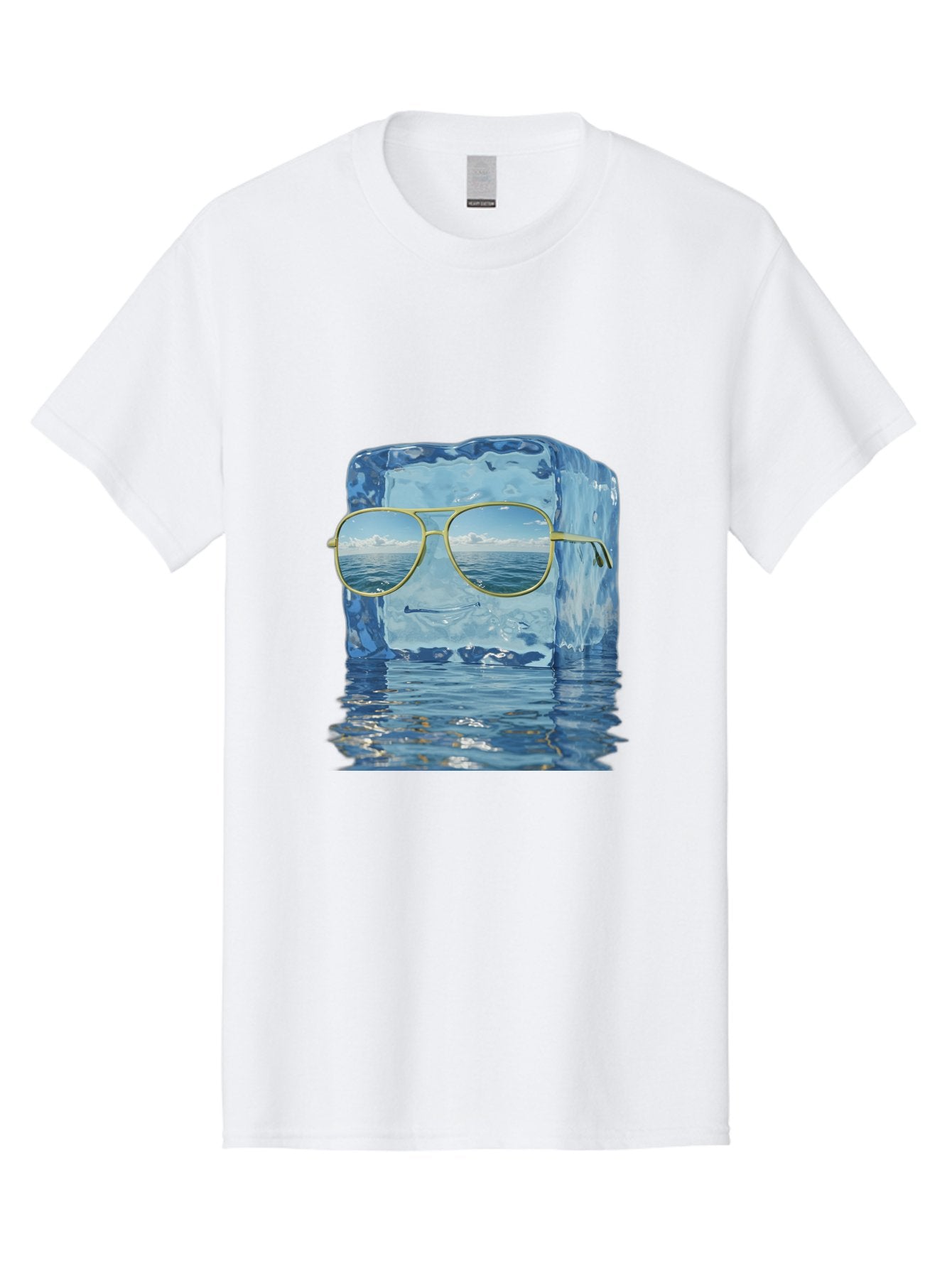 Iceberg-Sunglasses Men'S Graphic Tee, 100% Cotton, Comfortable Casual Summer Wear, Machine Washable, Vintage Camera, Old Camera, Antique Camera, Black Camera, Classic Photography, Photography Equipment, Nostalgic Device, Film Camera, Bak769 9