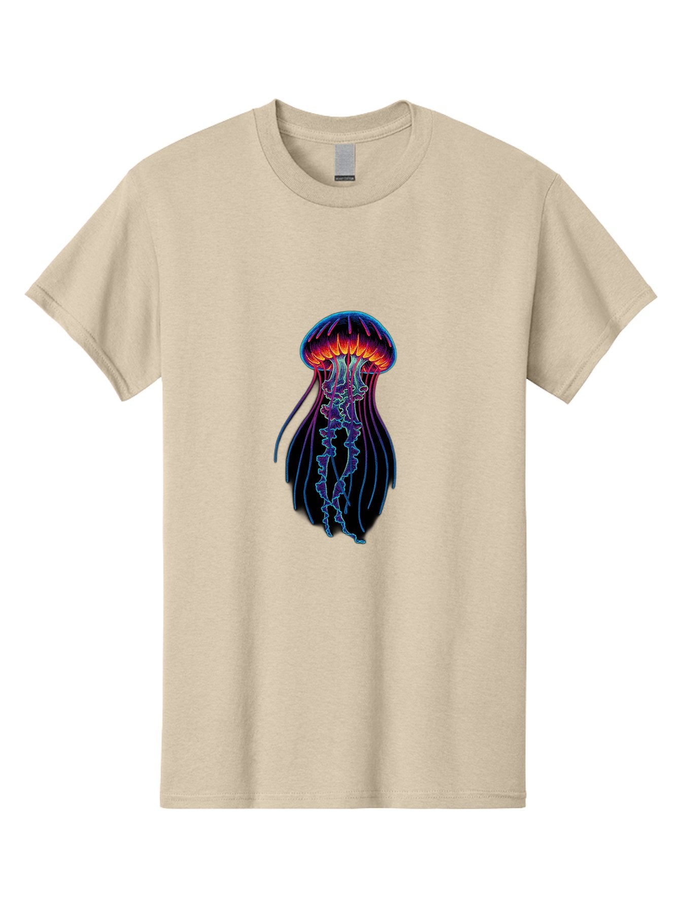 Jellyfish-Illustration Men'S Graphic Tee, 100% Cotton, Comfortable Casual Summer Wear, Machine Washable, Vintage Camera, Old Camera, Antique Camera, Black Camera, Classic Photography, Photography Equipment, Nostalgic Device, Film Camera, Bak773 14